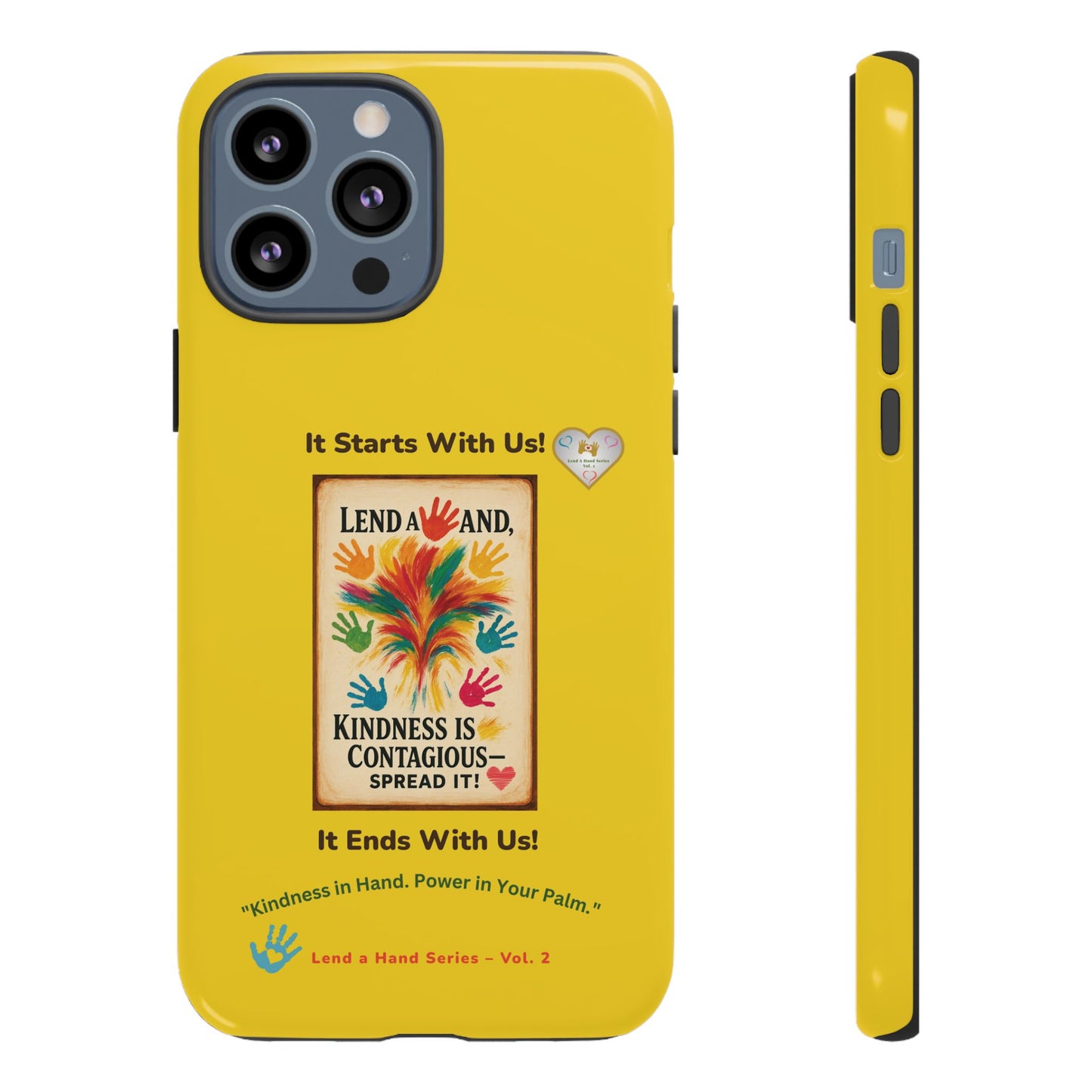 Lend a Hand, Lift a Heart - Phone Case iPhone Vol. 2 | "Kindness in Hand. Power in Your Palm."