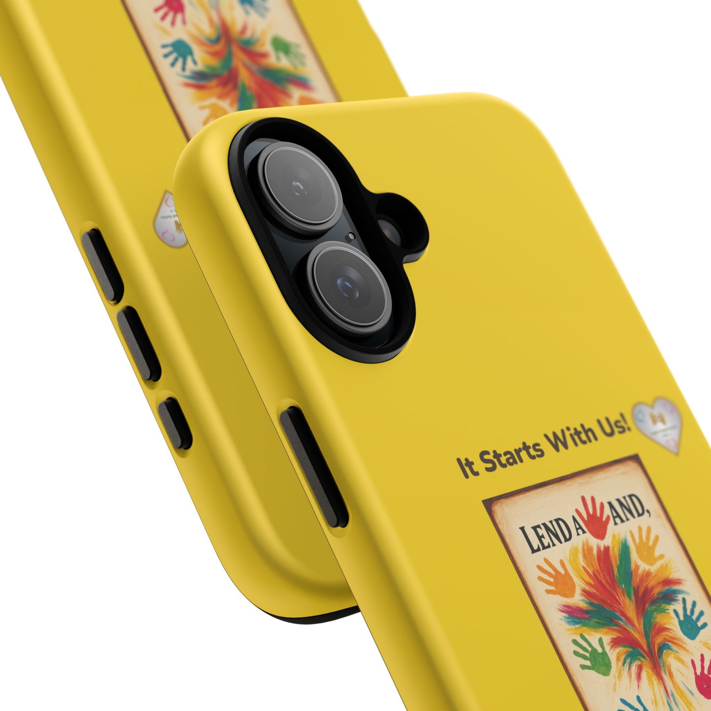 Lend a Hand, Lift a Heart - Phone Case iPhone Vol. 2 | "Kindness in Hand. Power in Your Palm."