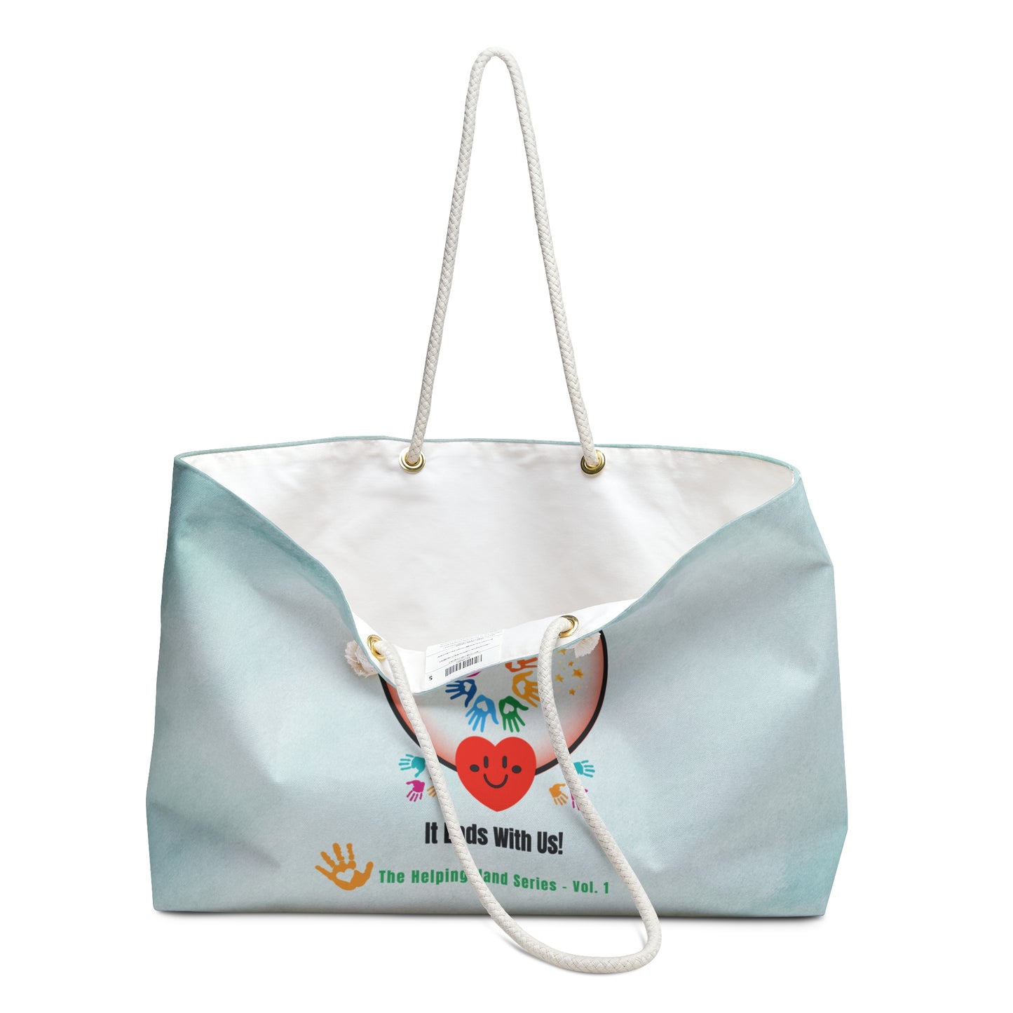 Lend a Hand, Lift a Heart - Weekender Bag Vol. 1 | "Carry Compassion. Travel Light.”