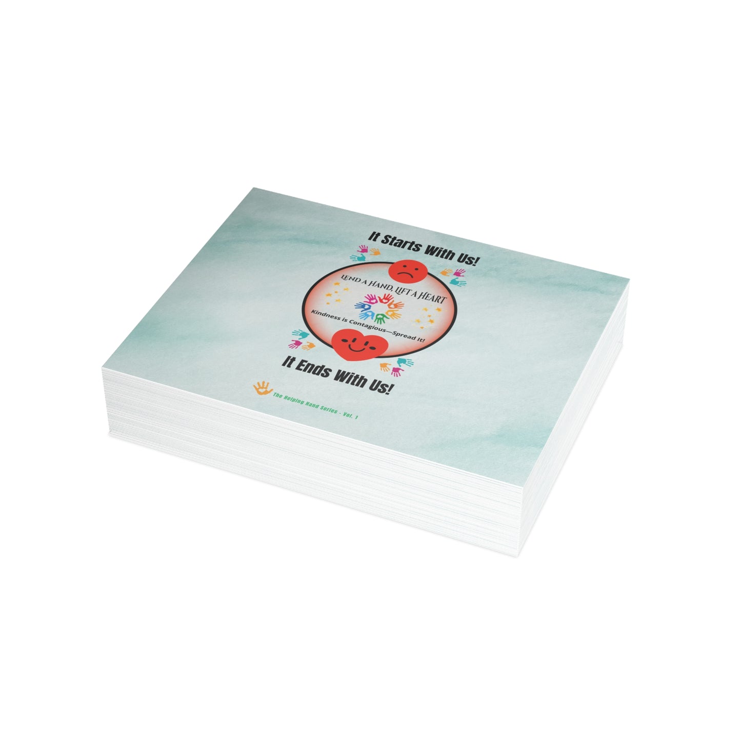 Lend a Hand, Lift a Heart Vol. 1 | Postcards - Horizontal