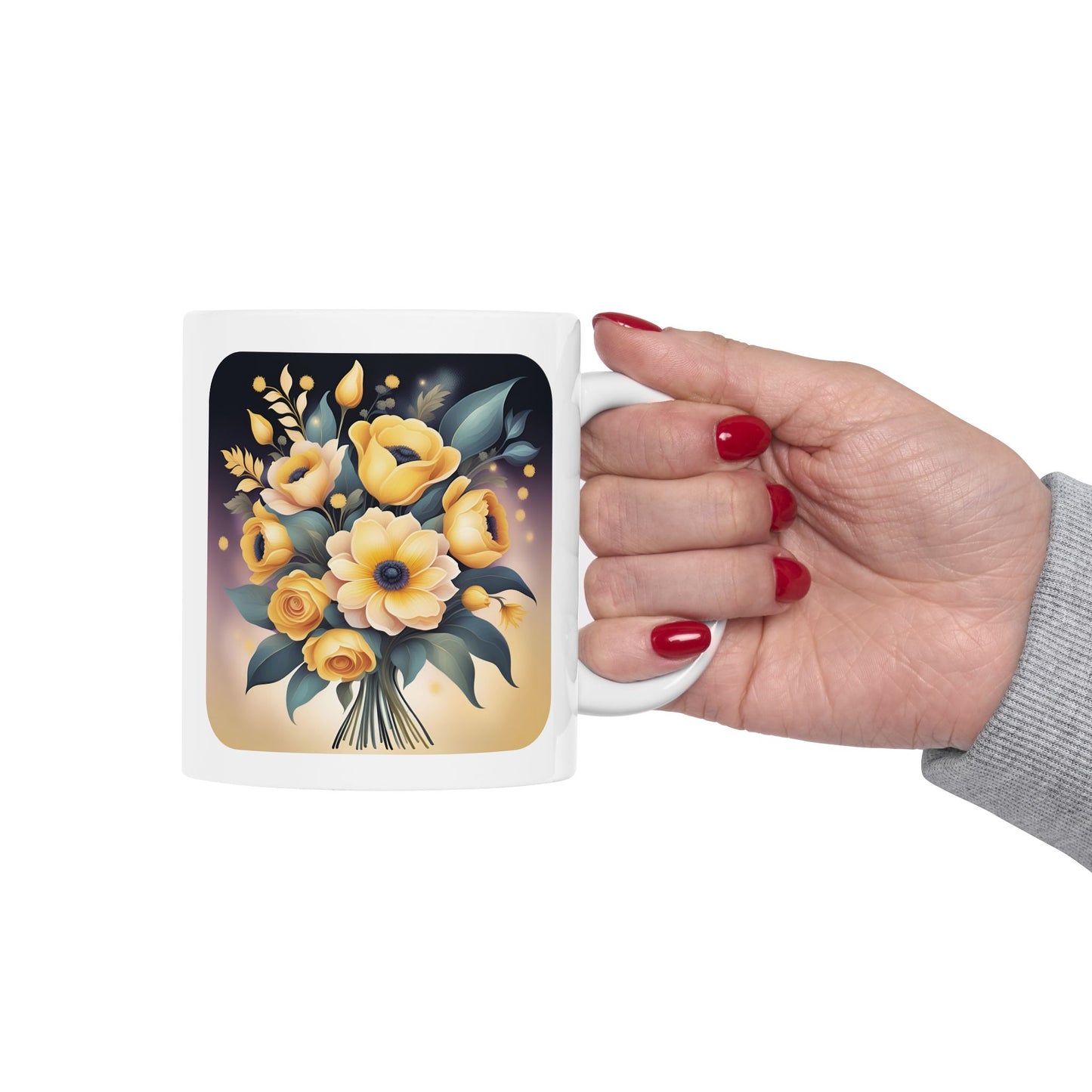 Floral Delight - Ceramic Mug