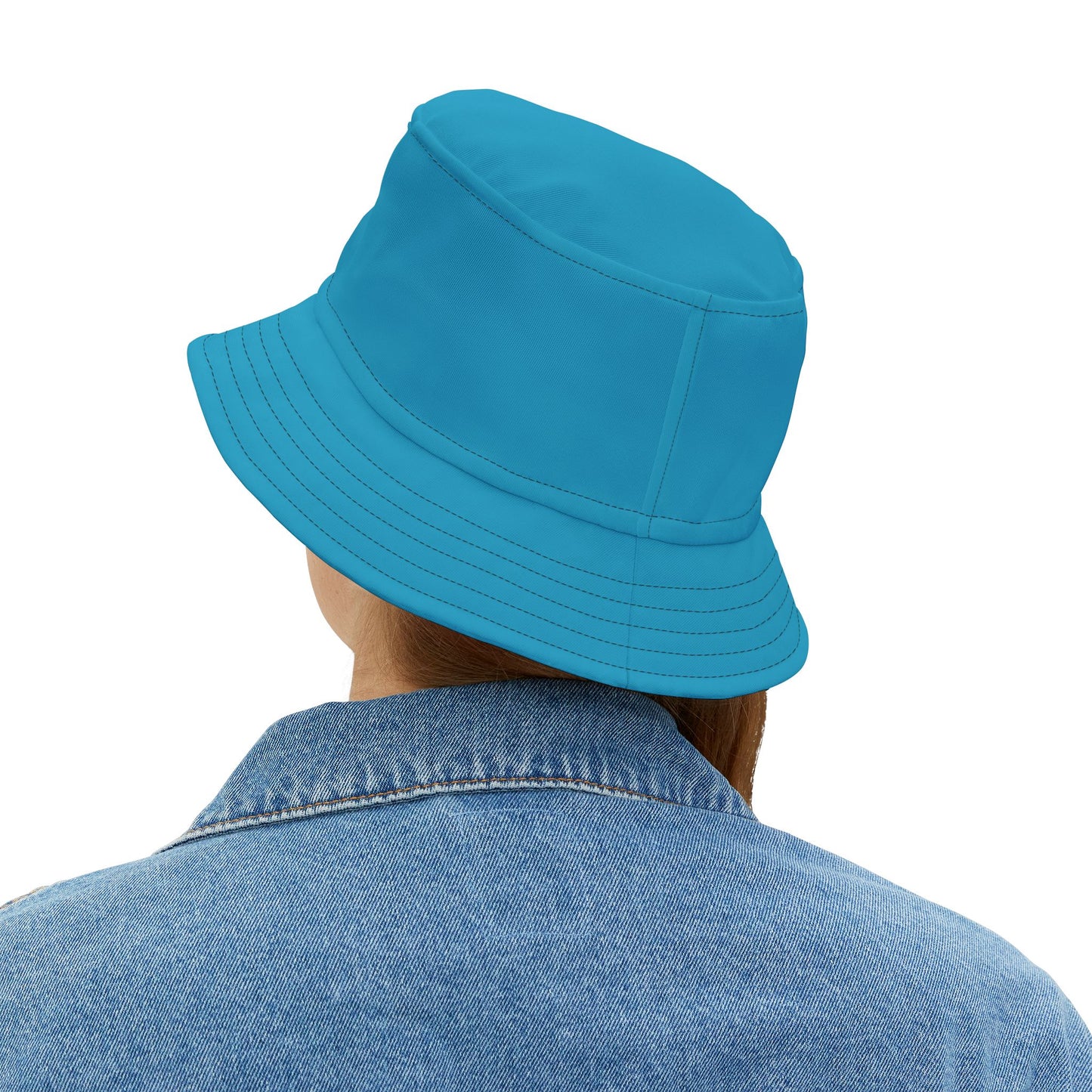 Believe, Progress, Not Perfection | Unisex Bucket Hat (turquoise) | The Just Simple Series