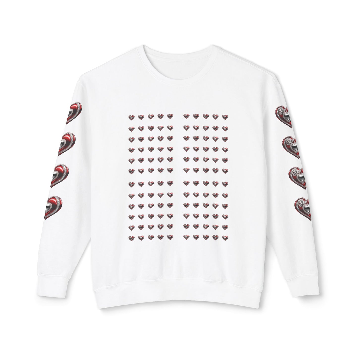 Heart Beat - Lightweight Crewneck Sweatshirt