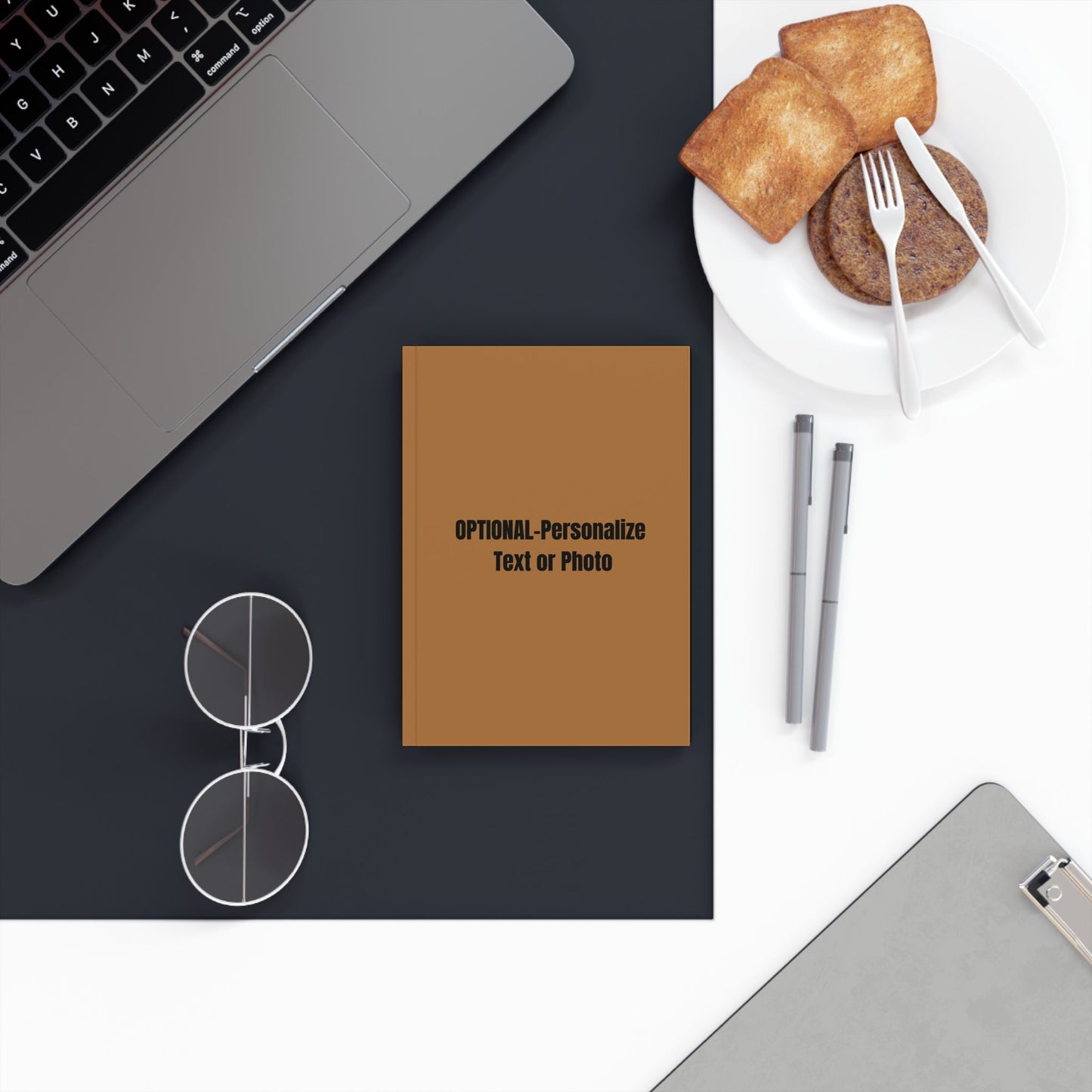 Make-It-Your Own (light brown) | Personalized Hard Backed Journal