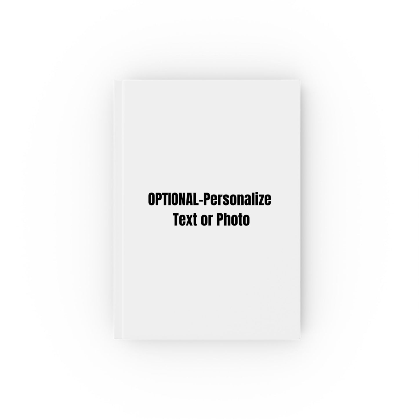 Make-It-Your Own (white) | Personalized Hard Backed Journal