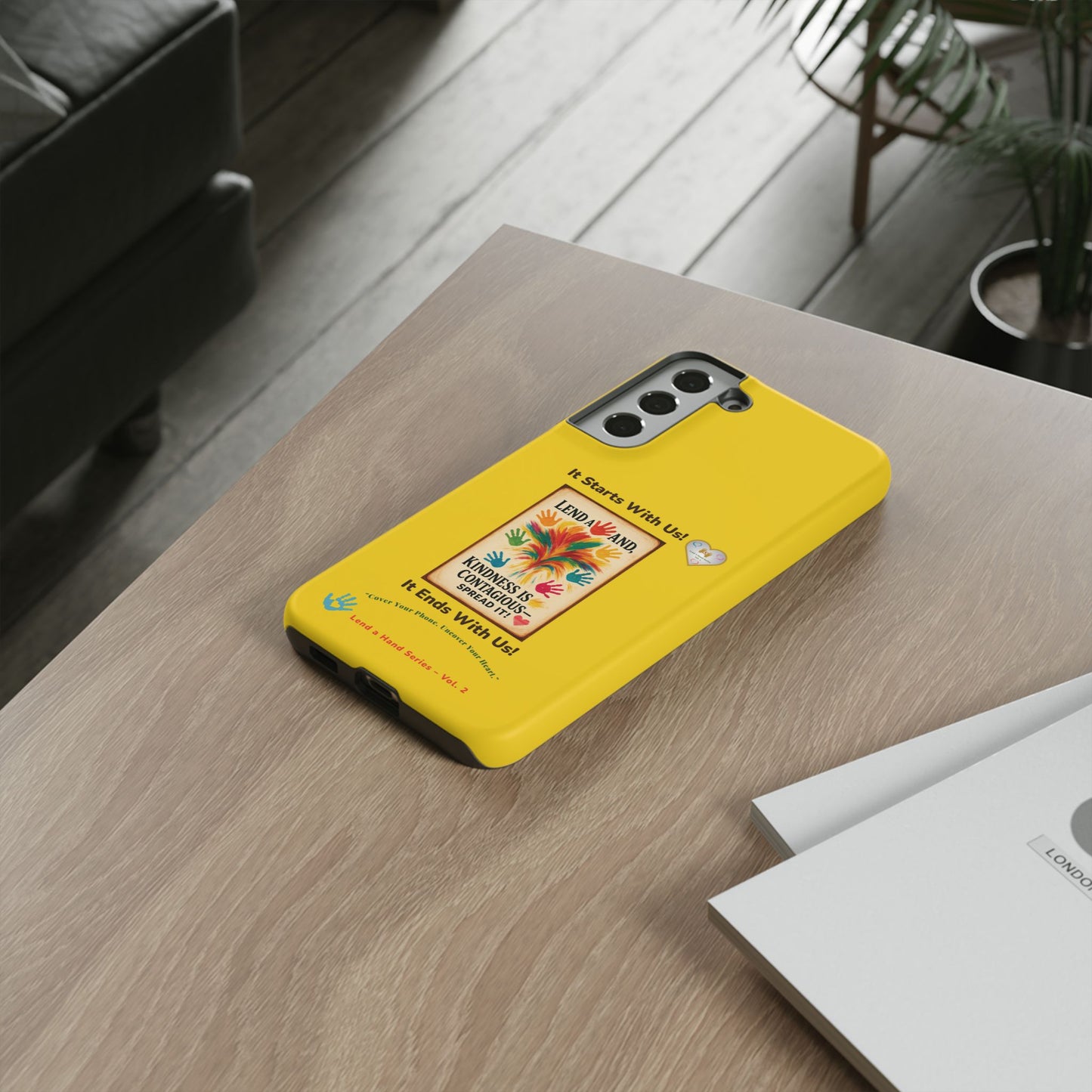 Lend a Hand, Lift a Heart – Phone Case Samsung Vol. 2 | "Cover Your Phone. Uncover Your Heart."