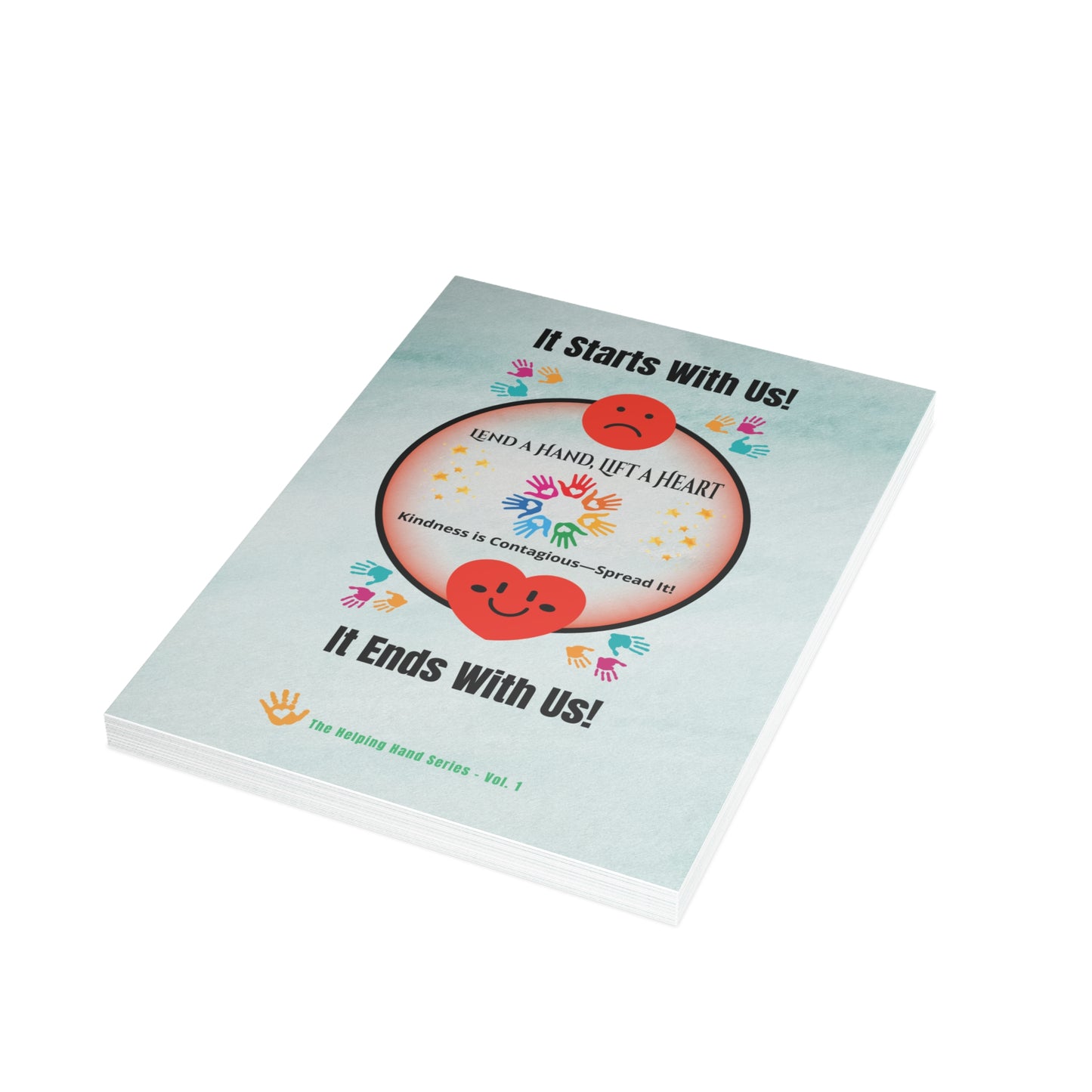 Lend a Hand, Lift a Heart Vol. 1 | Postcards - Vertical