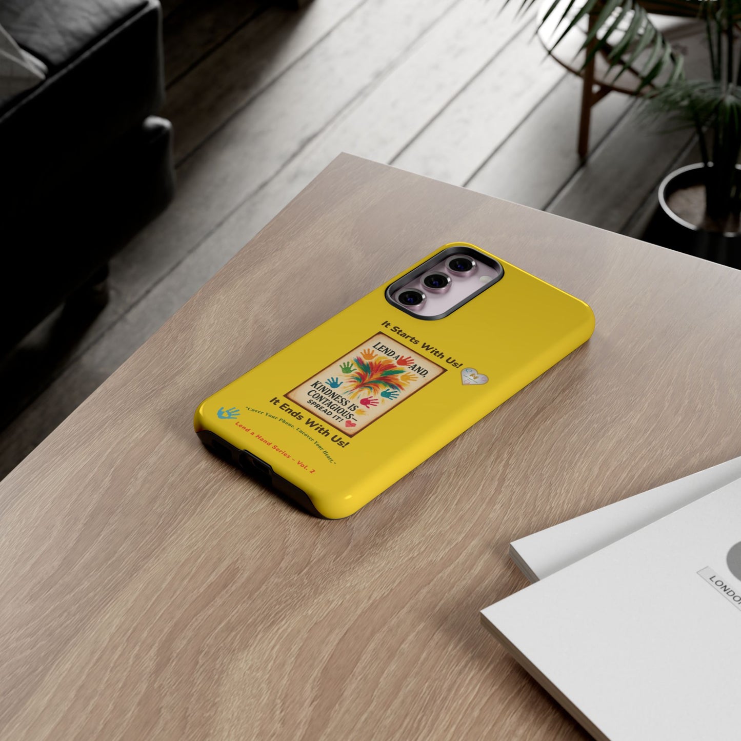 Lend a Hand, Lift a Heart – Phone Case Samsung Vol. 2 | "Cover Your Phone. Uncover Your Heart."