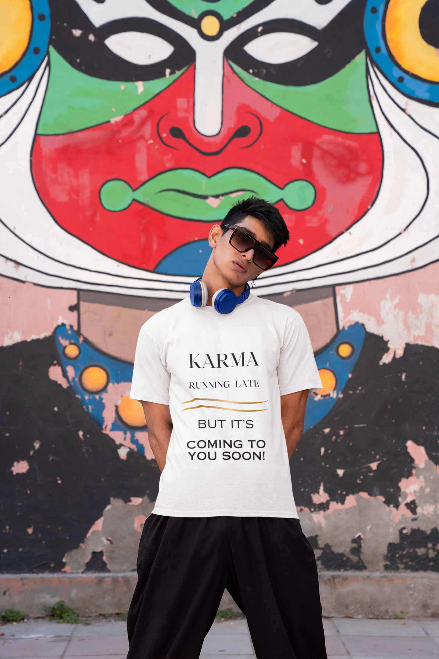 Karma Coming - Unisex Heavy Cotton Tee