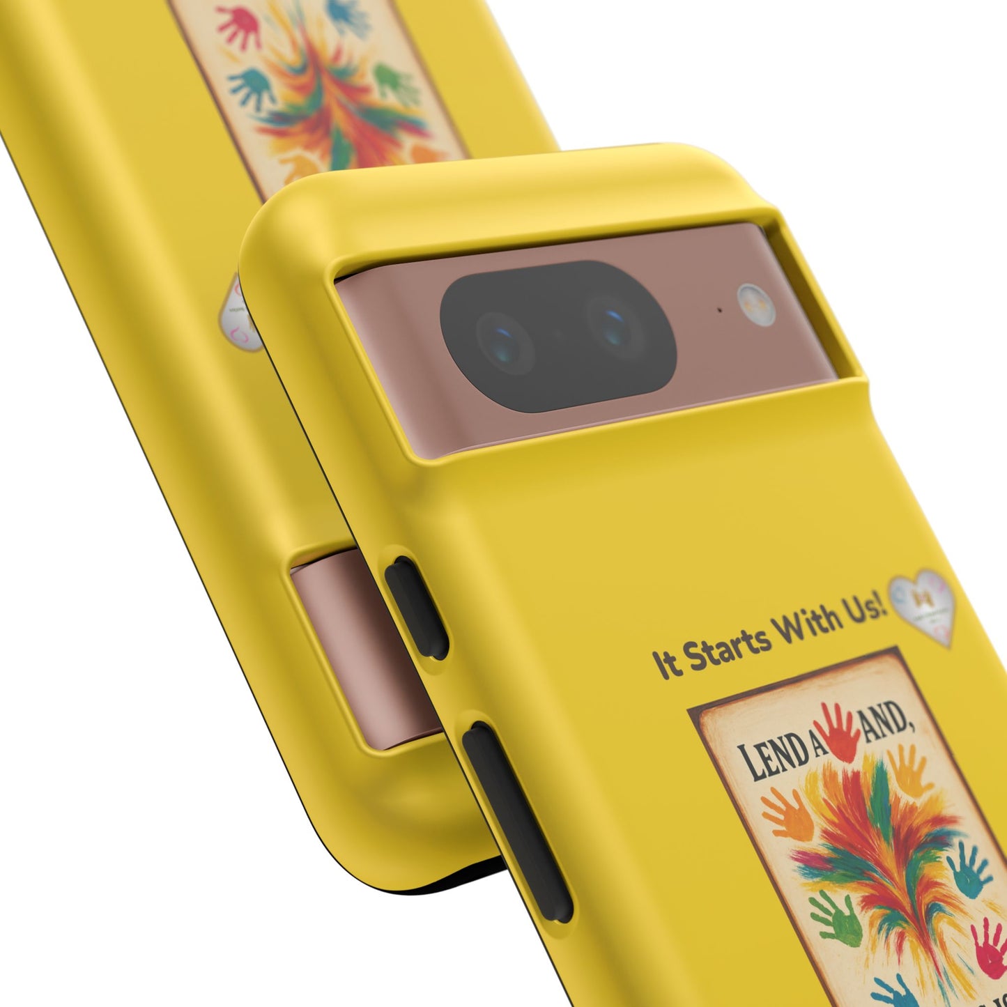 Lend a Hand, Lift a Heart - Phone Case Google Pixel Vol. 2 | "Tech Meets Tenderness."