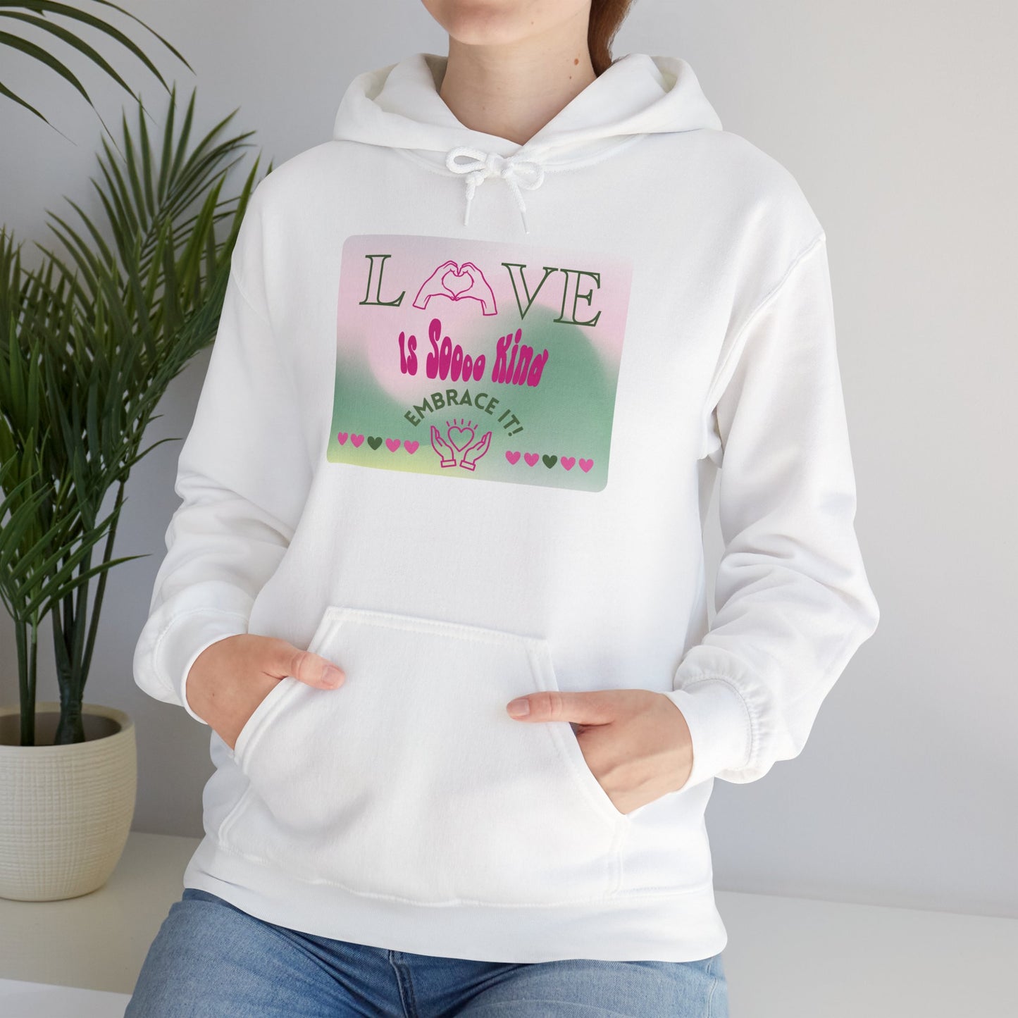 Love Soooo Kind - Unisex Heavy Blend™ Hooded Sweatshirt