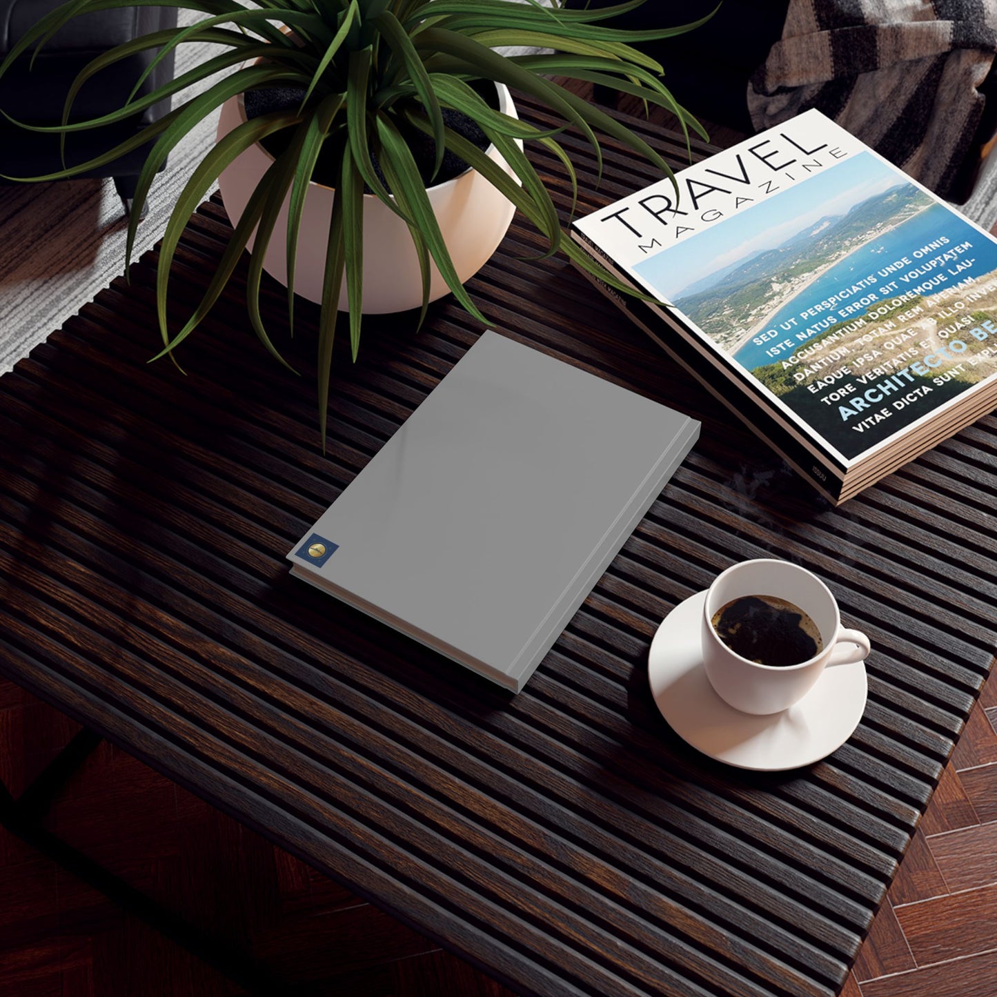 Make-It-Your Own (grey) | Personalized Hard Backed Journal