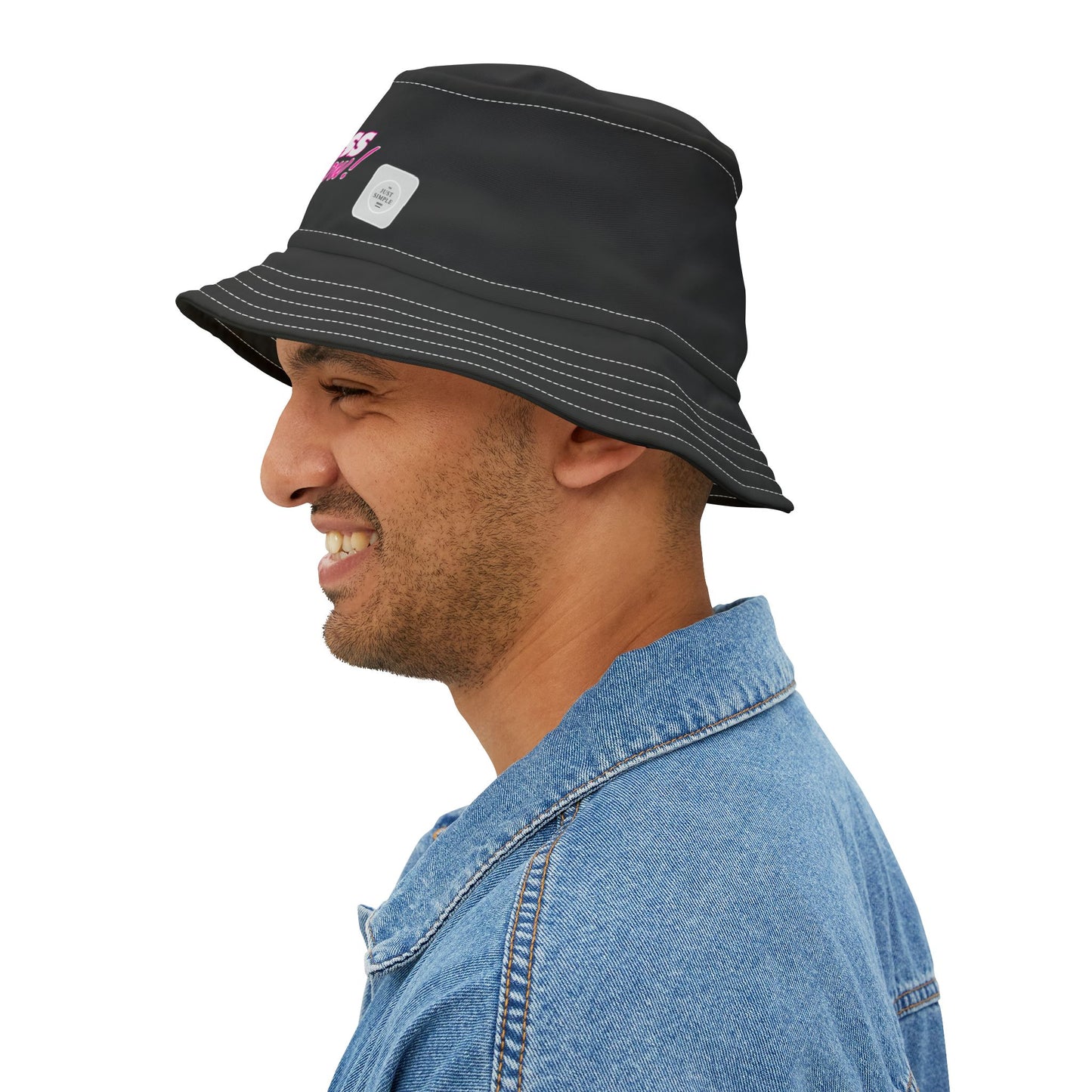Fearless, Let It Flow | Unisex Bucket Hat (black) | The Just Simple Series