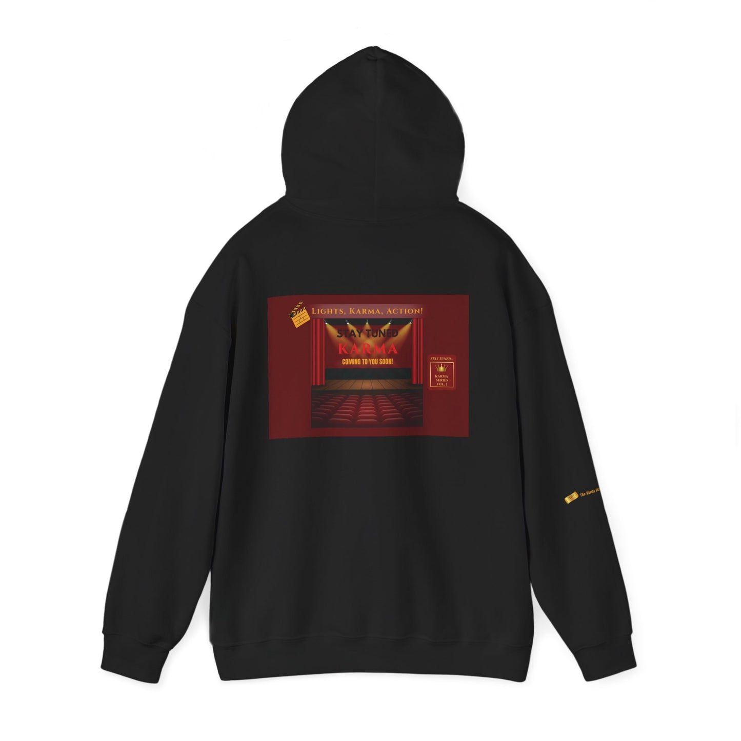 Stay Tuned – Lights, Karma, Action! Vol. 1 | Hoodie (black, white, charcoal)