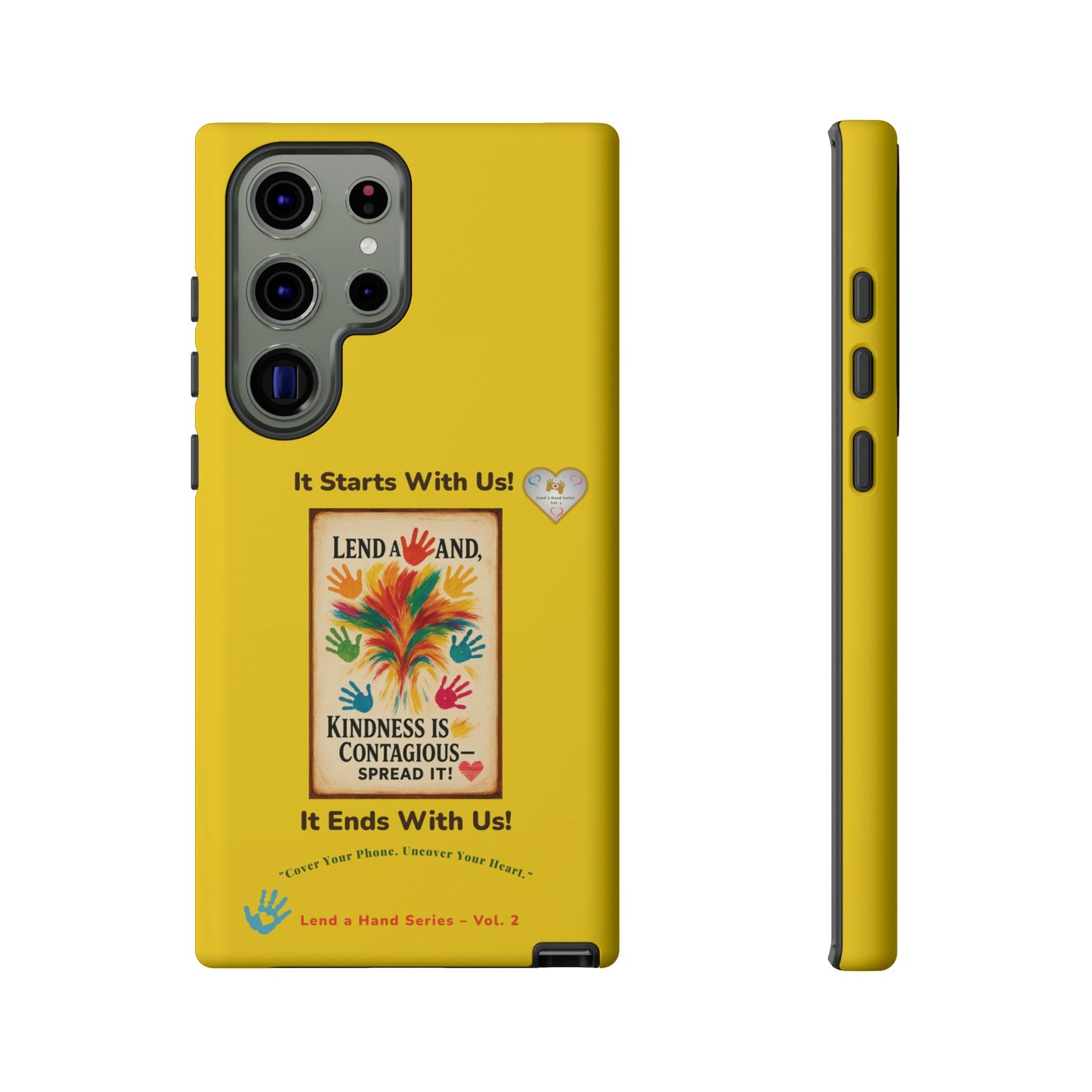 Lend a Hand, Lift a Heart – Phone Case Samsung Vol. 2 | "Cover Your Phone. Uncover Your Heart."
