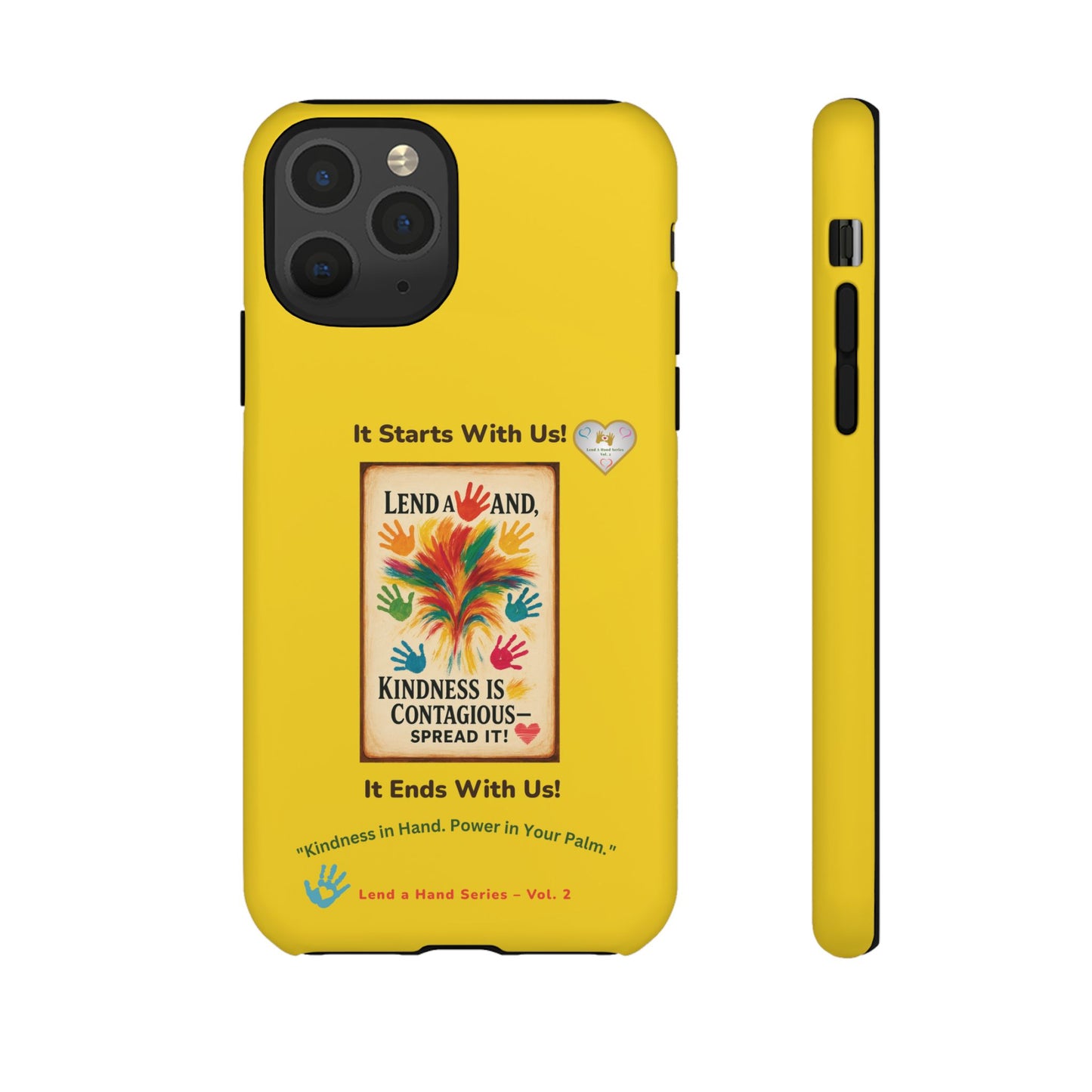 Lend a Hand, Lift a Heart - Phone Case iPhone Vol. 2 | "Kindness in Hand. Power in Your Palm."