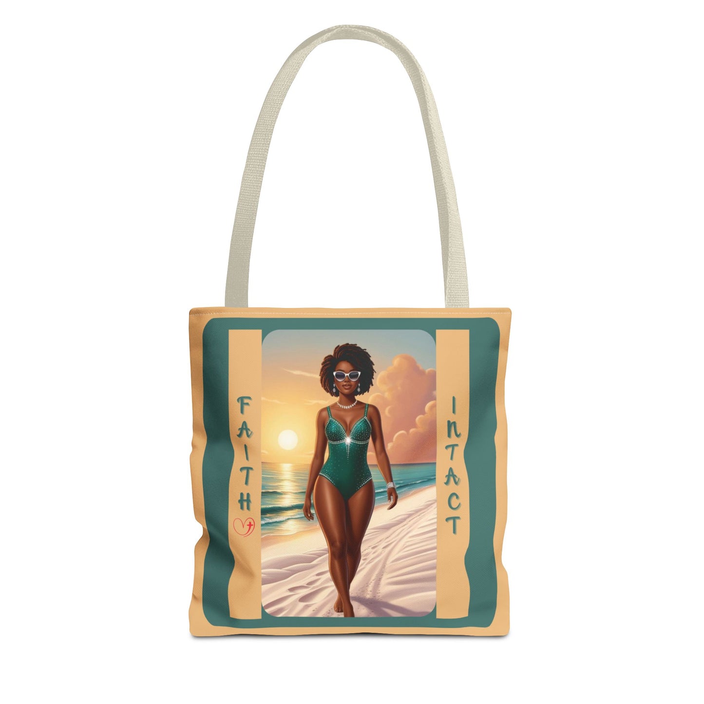 Faith Intact - Tote Bag - Stylish Beach Vibes for Every Occasion!