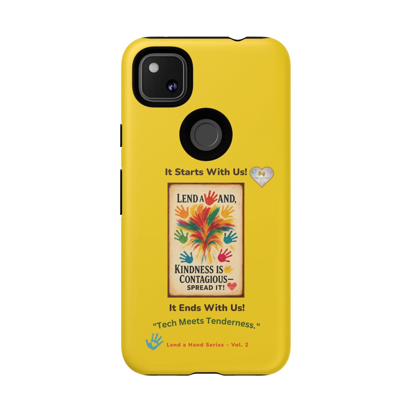 Lend a Hand, Lift a Heart - Phone Case Google Pixel Vol. 2 | "Tech Meets Tenderness."