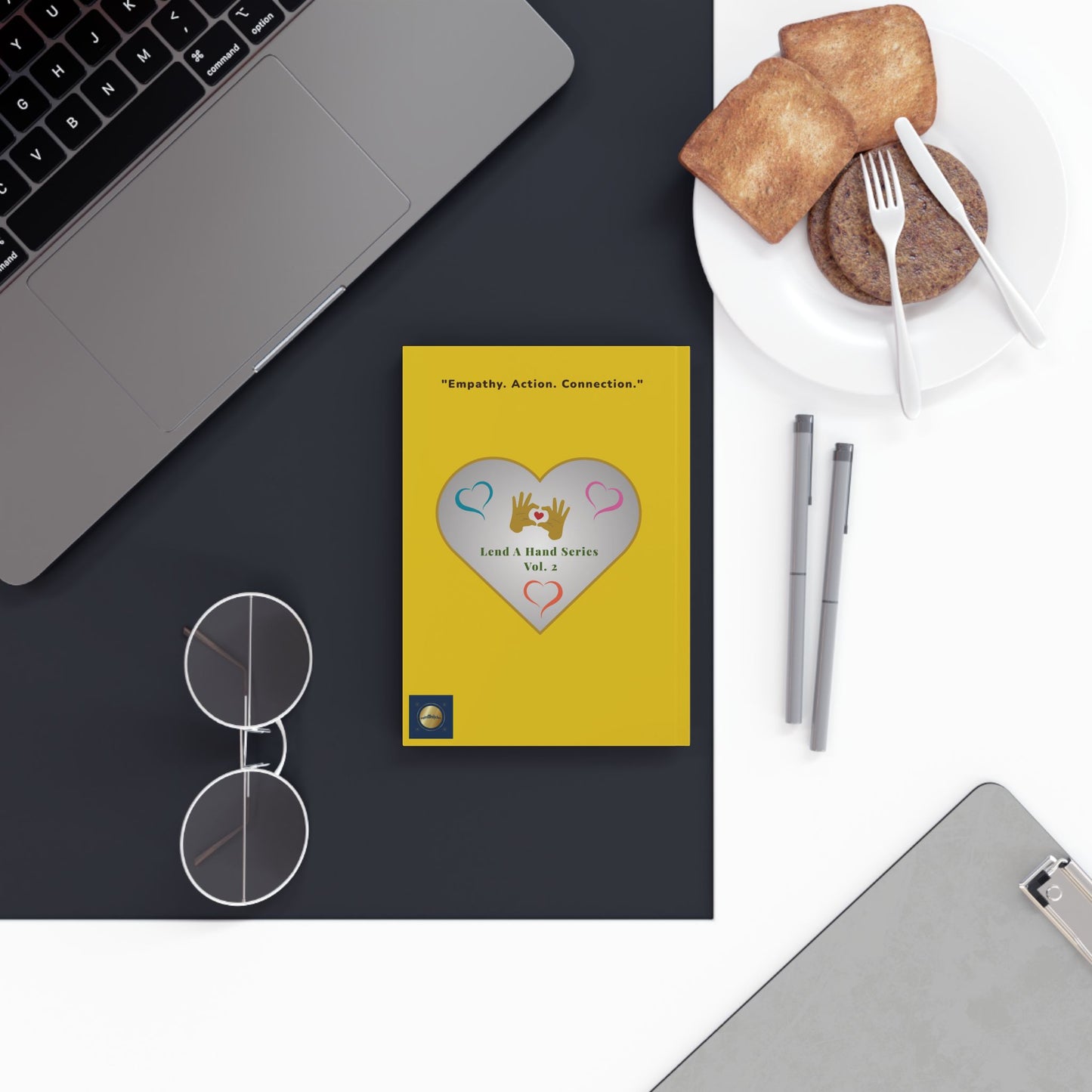 Lend a Hand, Lift a Heart - Journal Vol. 2 – "Empathy. Justice. Kindness." (Hardcover)
