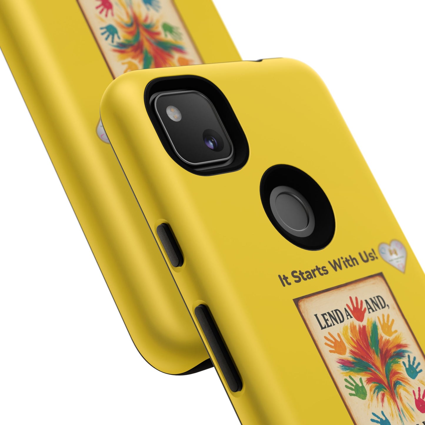 Lend a Hand, Lift a Heart - Phone Case Google Pixel Vol. 2 | "Tech Meets Tenderness."
