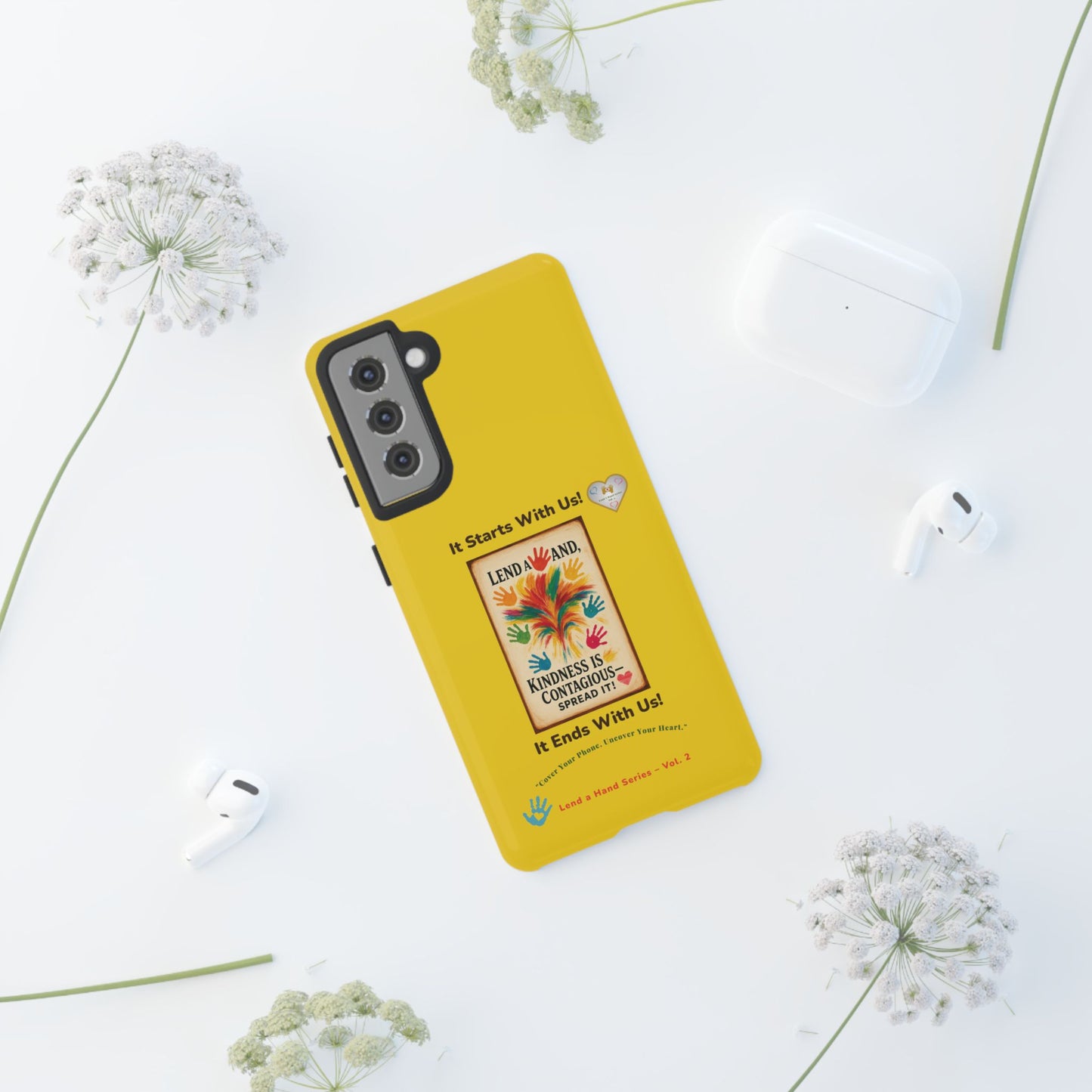 Lend a Hand, Lift a Heart – Phone Case Samsung Vol. 2 | "Cover Your Phone. Uncover Your Heart."