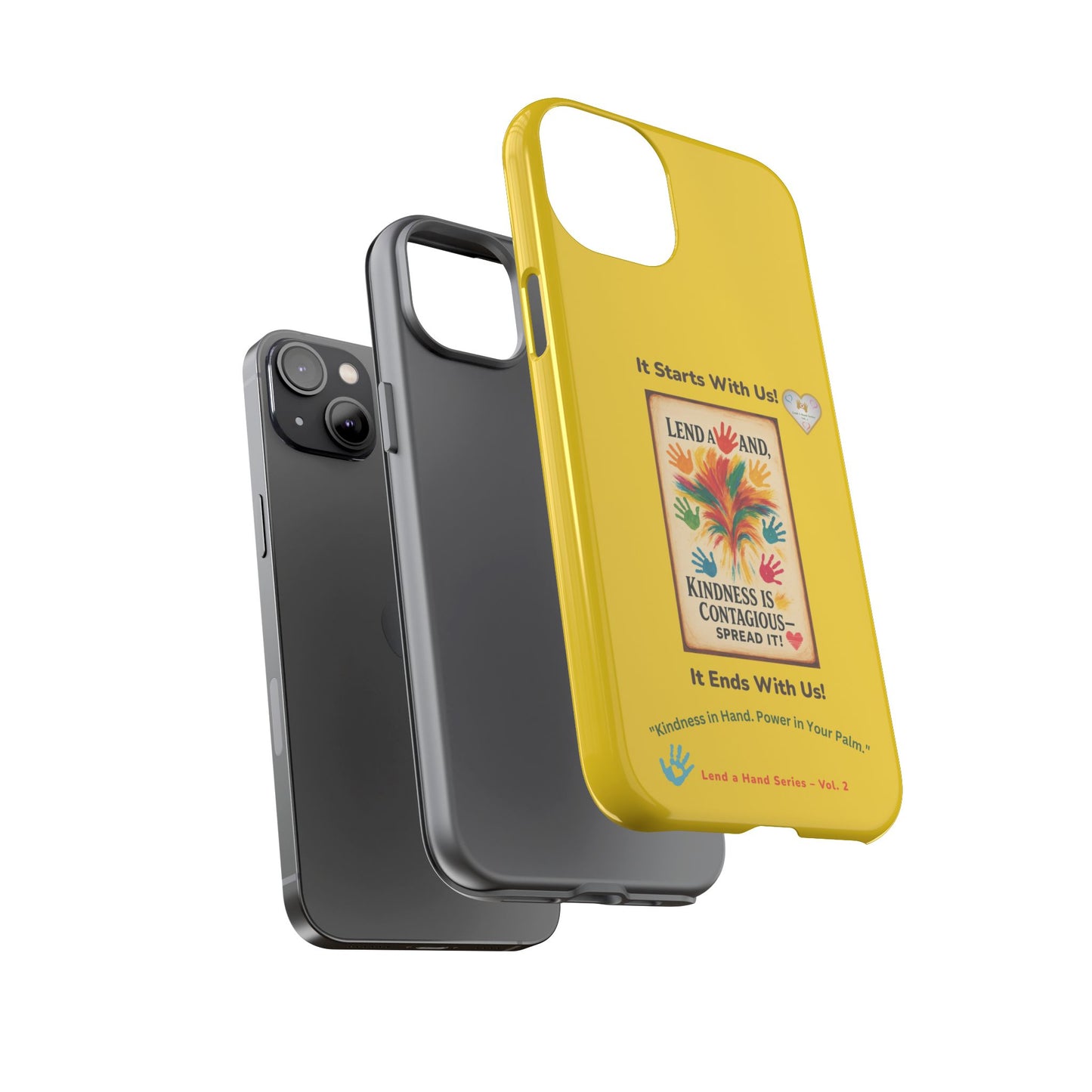 Lend a Hand, Lift a Heart - Phone Case iPhone Vol. 2 | "Kindness in Hand. Power in Your Palm."