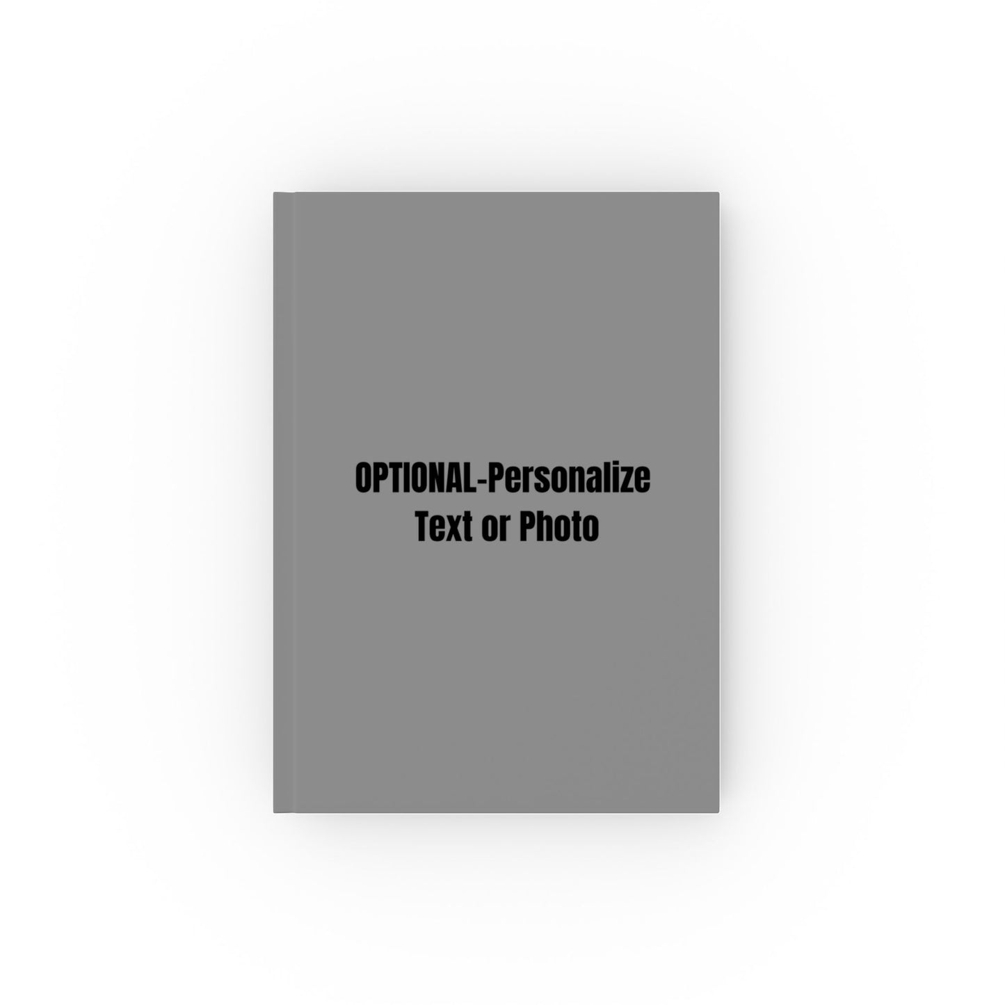 Make-It-Your Own (grey) | Personalized Hard Backed Journal