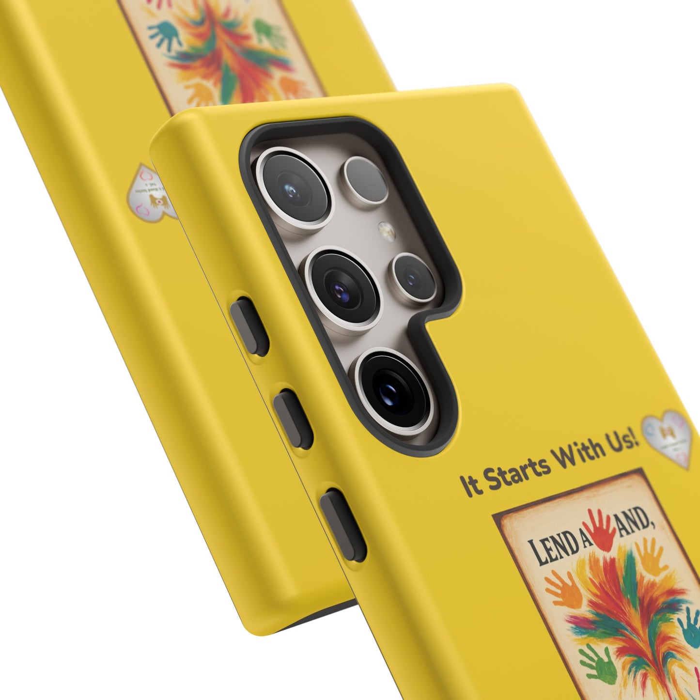 Lend a Hand, Lift a Heart – Phone Case Samsung Vol. 2 | "Cover Your Phone. Uncover Your Heart."