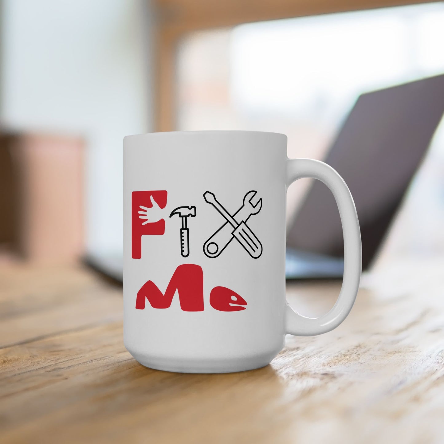 Fix Me (red) - Ceramic Mug