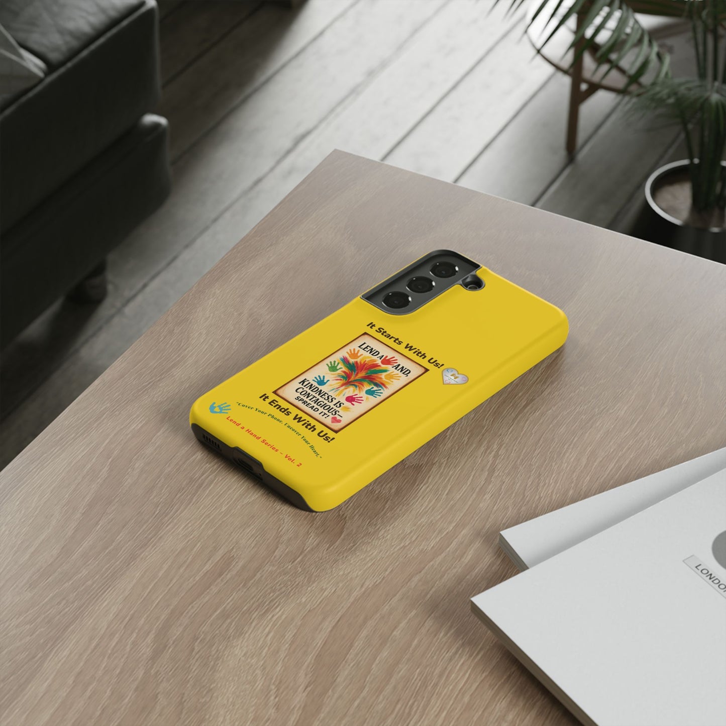 Lend a Hand, Lift a Heart – Phone Case Samsung Vol. 2 | "Cover Your Phone. Uncover Your Heart."