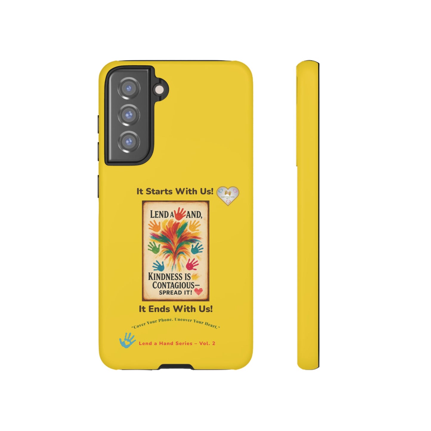 Lend a Hand, Lift a Heart – Phone Case Samsung Vol. 2 | "Cover Your Phone. Uncover Your Heart."