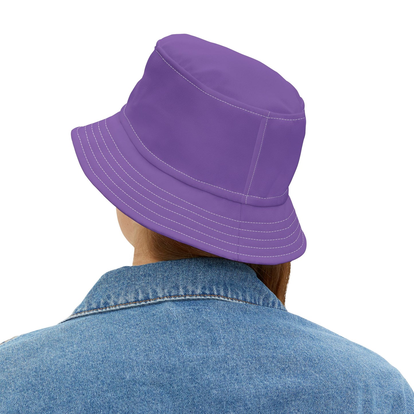 Fearless, Let It Flow | Unisex Bucket Hat (light purple) | The Just Simple Series