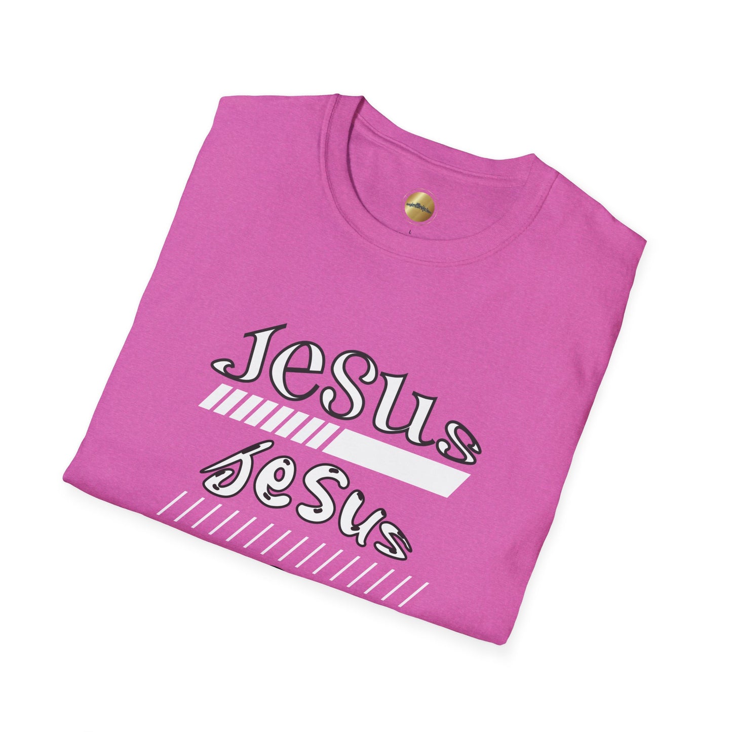 Jesus, Jesus, Jesus - 100% Cotton, Lightweight Fabric, Classic Fit, Crew Neckline