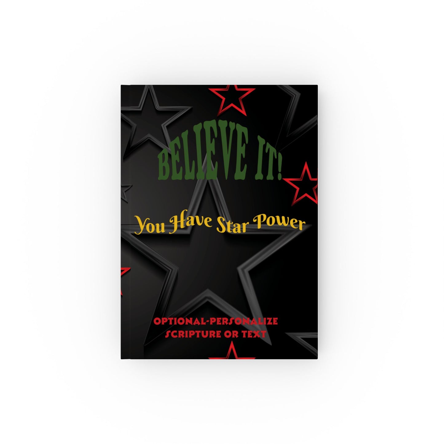Believe It! - Personalized Hard Backed Journal