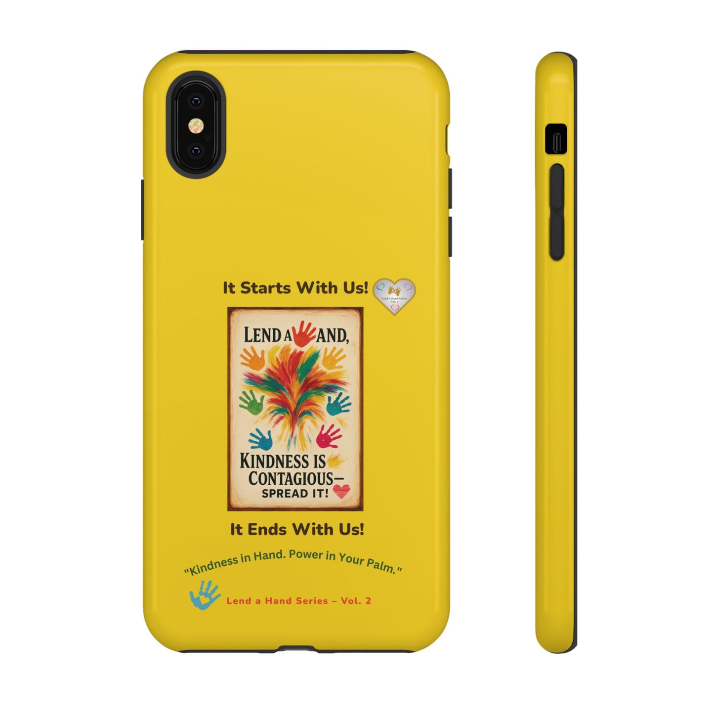Lend a Hand, Lift a Heart - Phone Case iPhone Vol. 2 | "Kindness in Hand. Power in Your Palm."