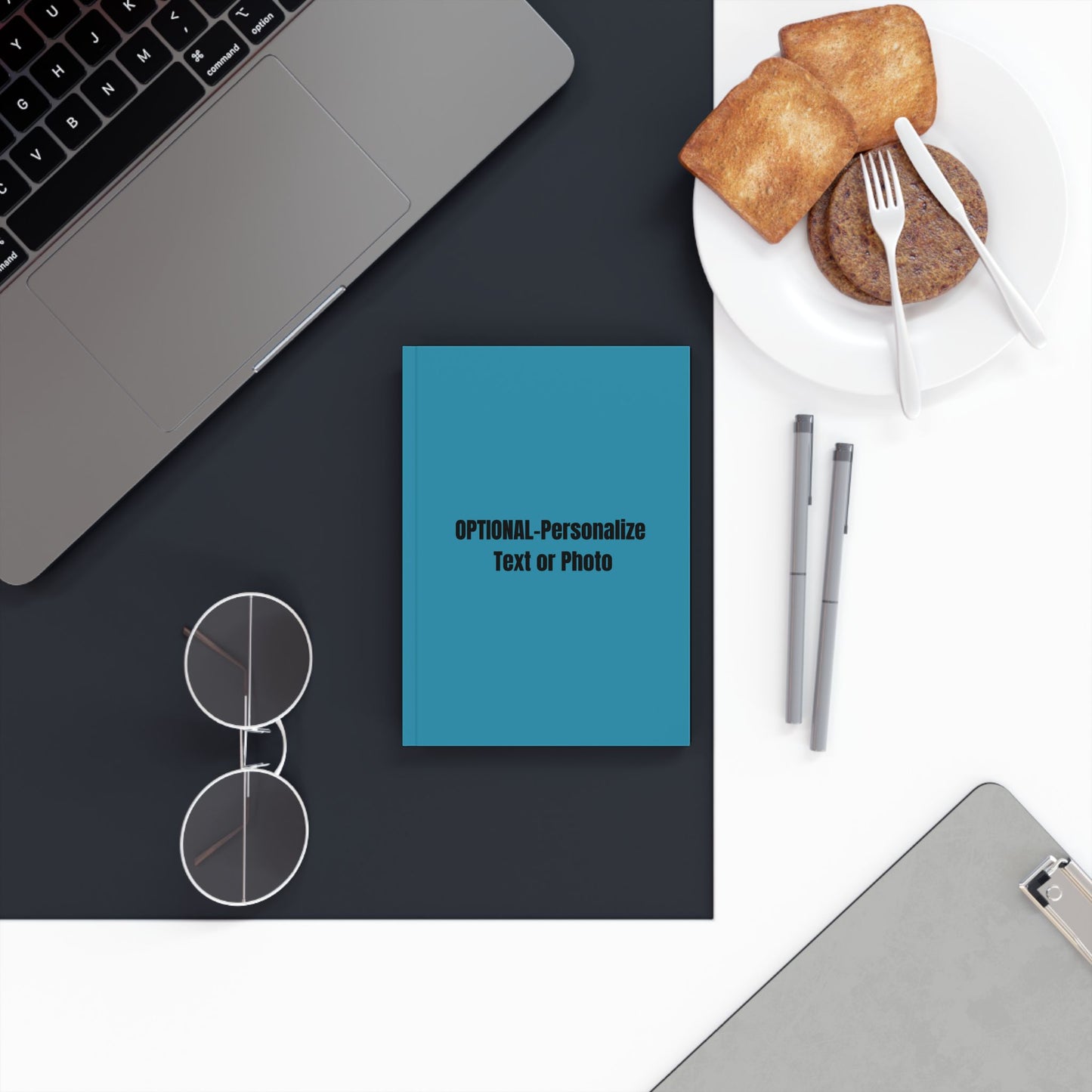 Make-It-Your Own (turquoise) | Personalized Hard Backed Journal