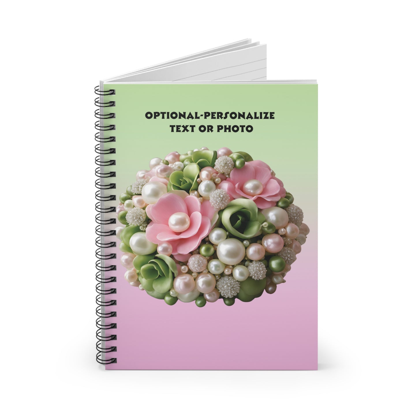 Perlie - Personalized Spiral Notebook