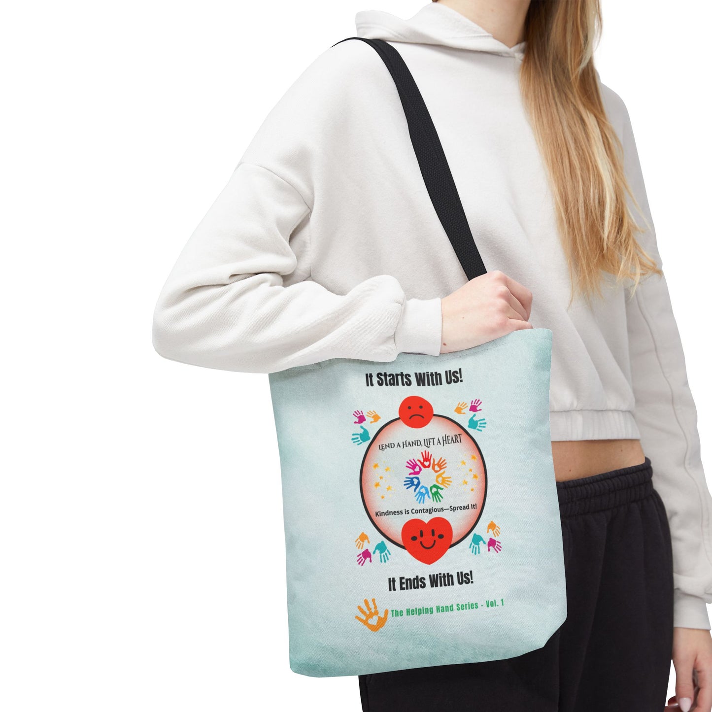 Lend a Hand, Lift a Heart - Tote Bag Vol. 1 | "Tote Kindness. Spread Joy."