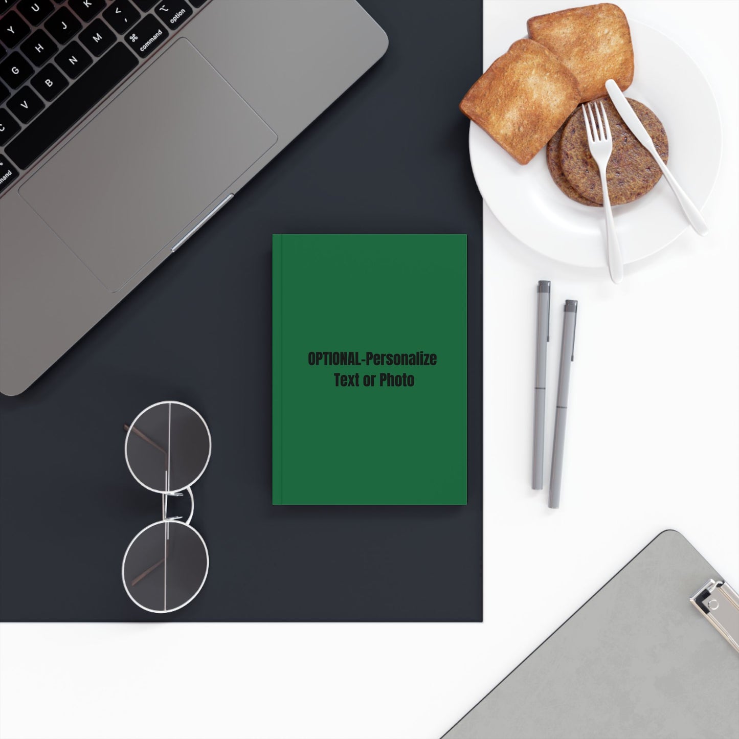 Make-It-Your Own (dark green) | Personalized Hard Backed Journal