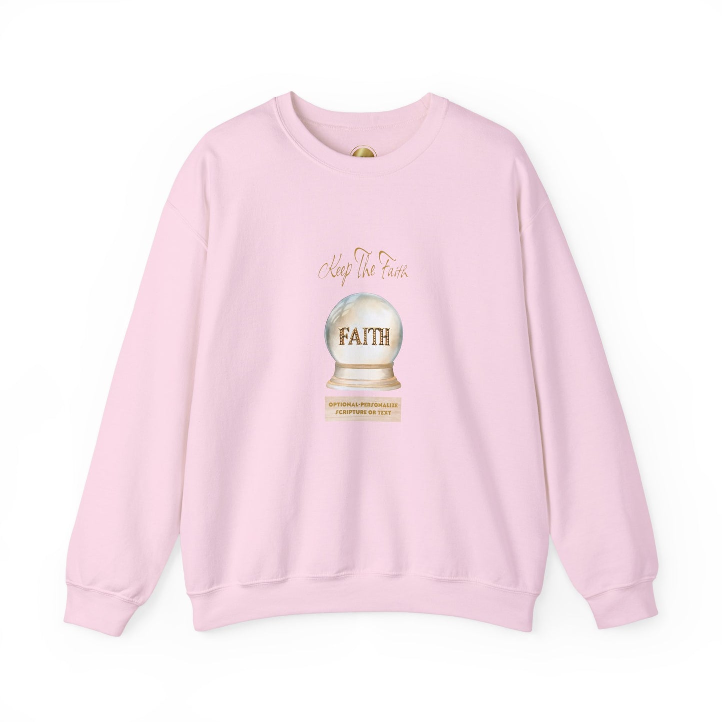 Keep The Faith - Cozy Unisex Heavy Blend™ Crewneck Sweatshirt