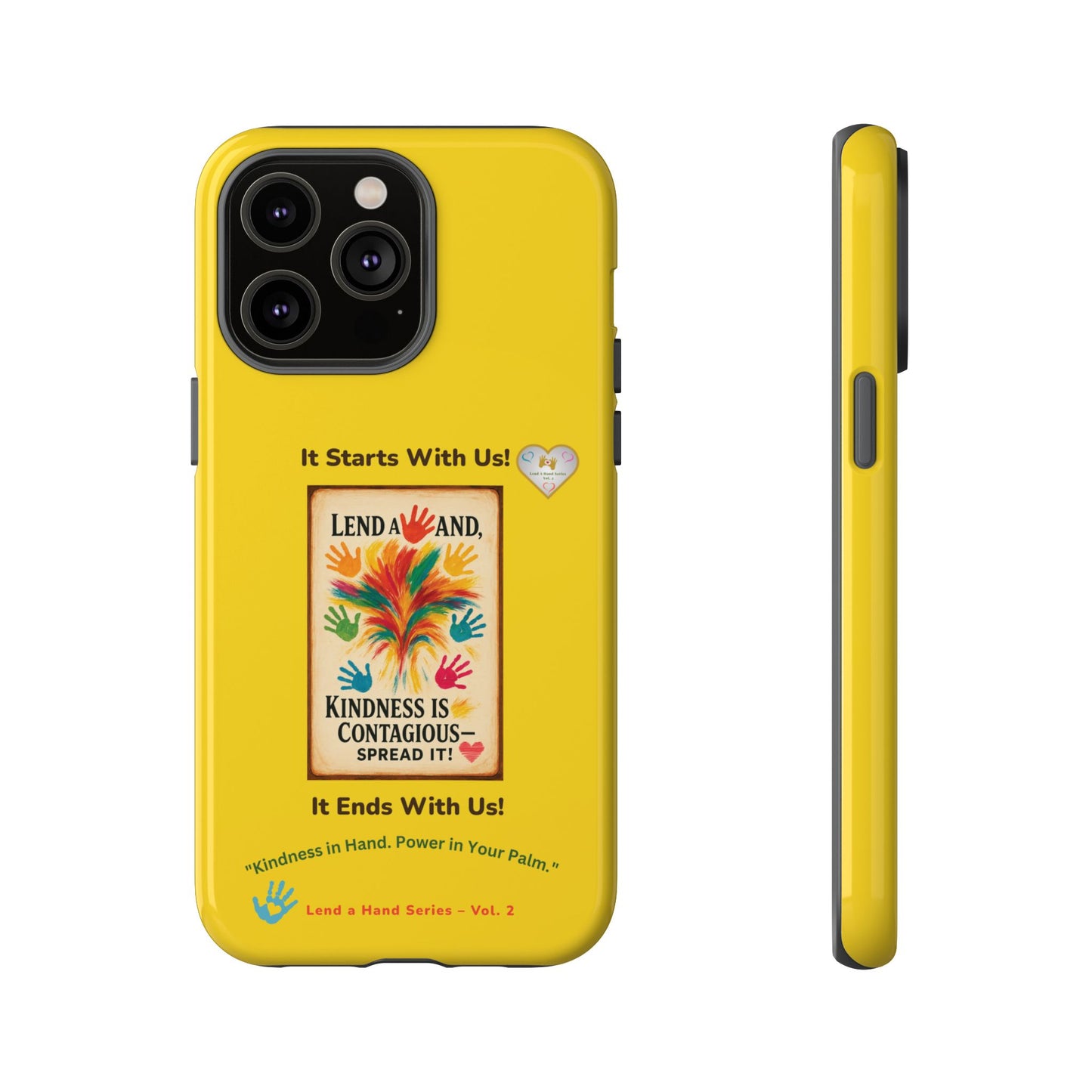 Lend a Hand, Lift a Heart - Phone Case iPhone Vol. 2 | "Kindness in Hand. Power in Your Palm."