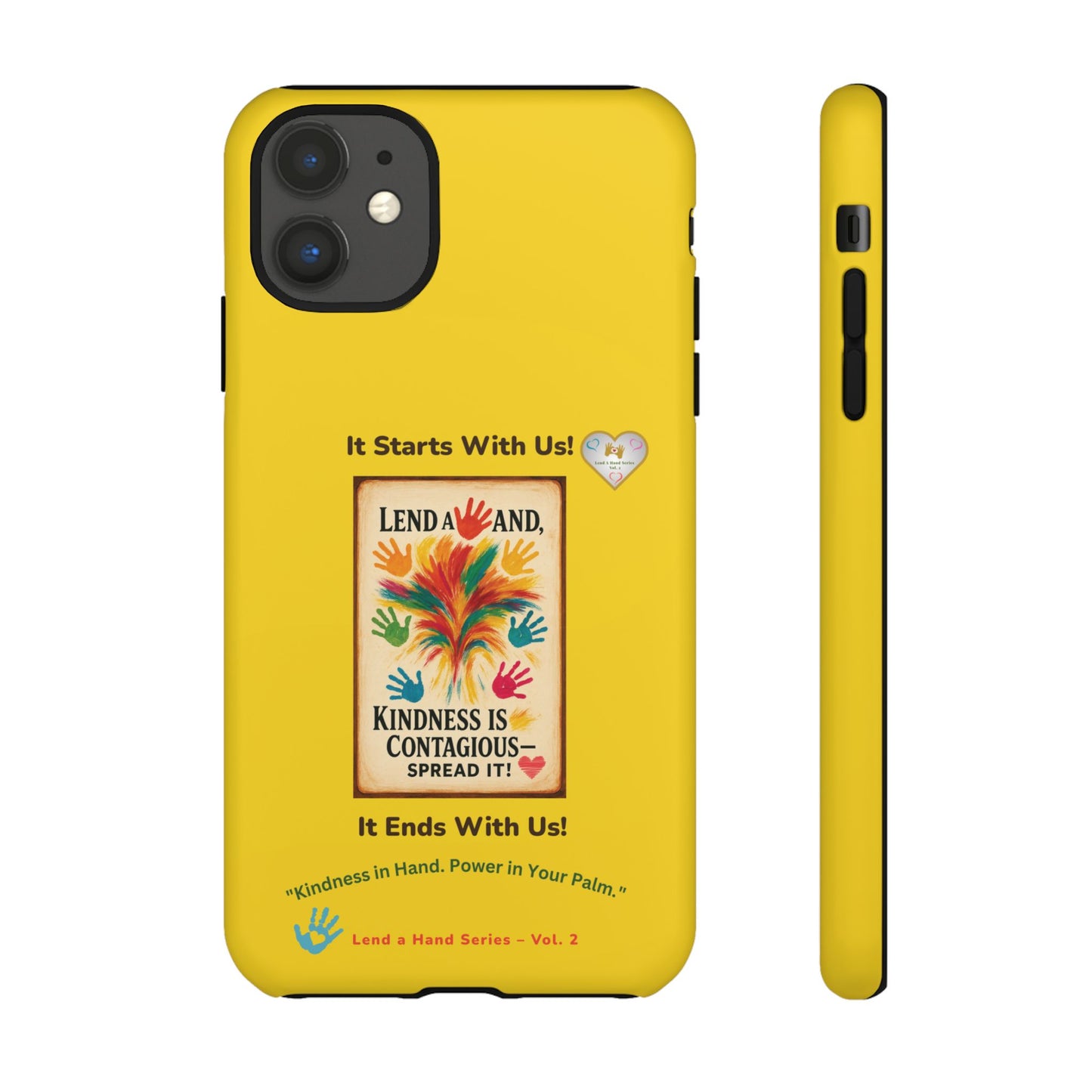 Lend a Hand, Lift a Heart - Phone Case iPhone Vol. 2 | "Kindness in Hand. Power in Your Palm."