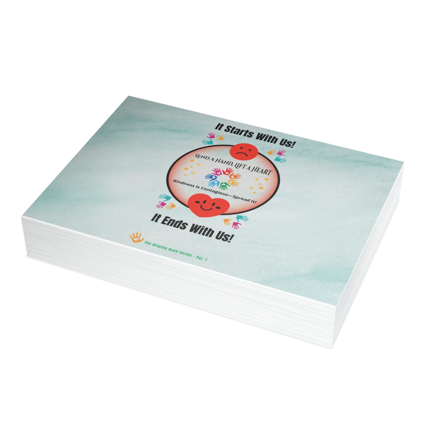 Lend a Hand, Lift a Heart Vol. 1 | Postcards - Horizontal