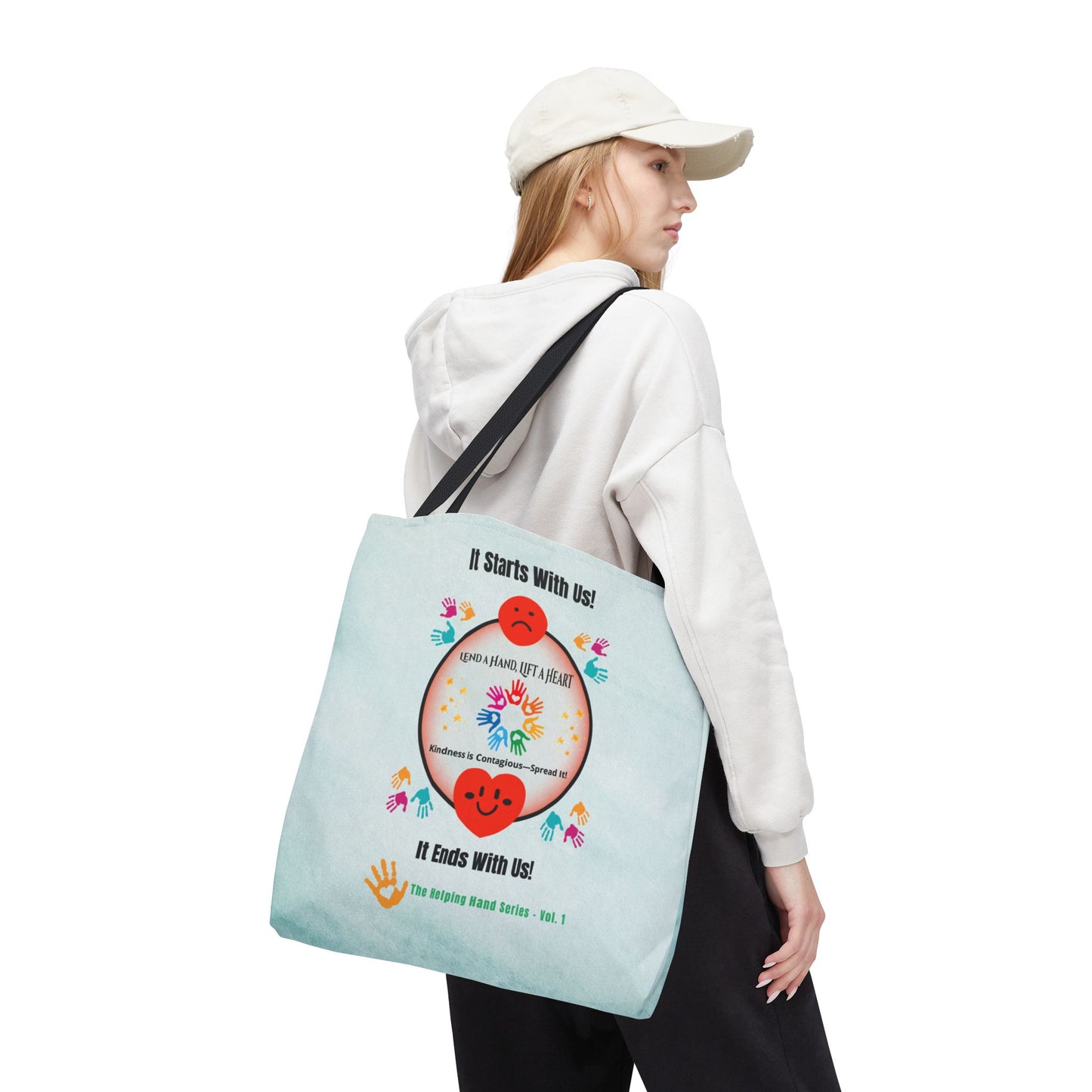Lend a Hand, Lift a Heart - Tote Bag Vol. 1 | "Tote Kindness. Spread Joy."