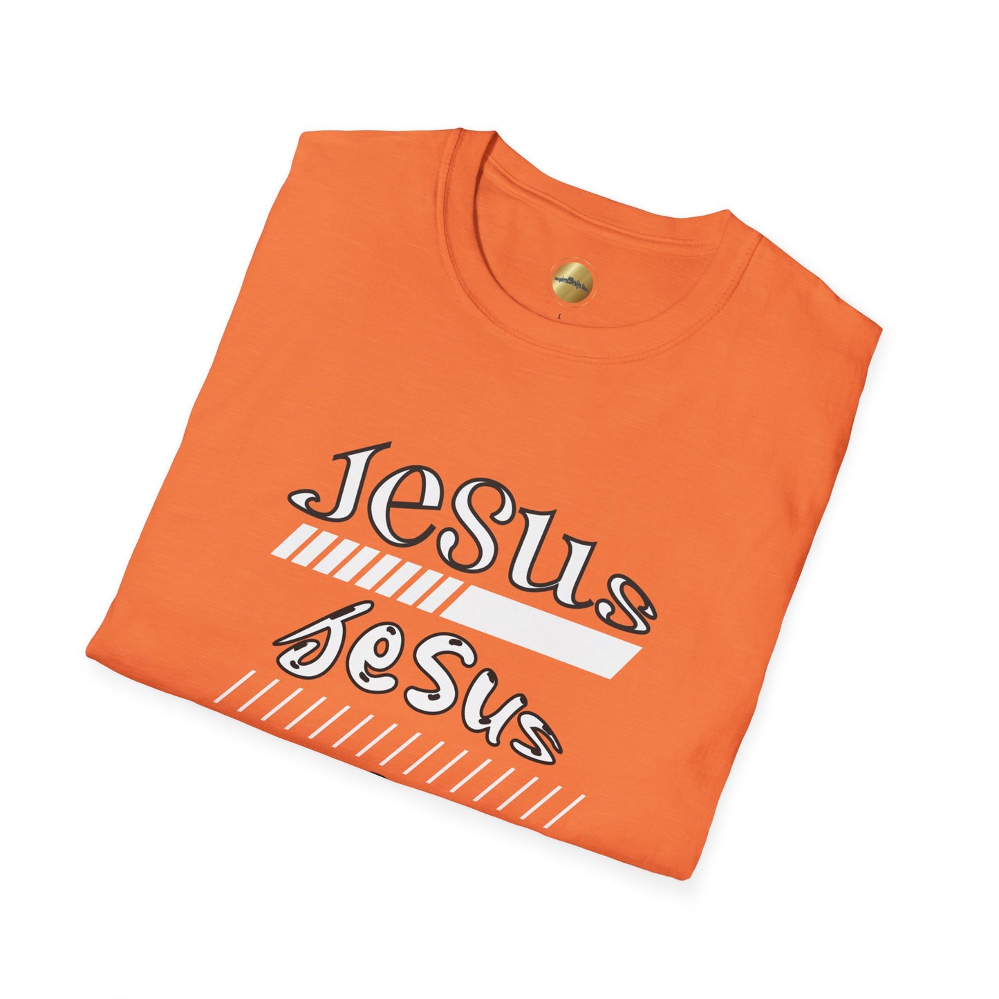Jesus, Jesus, Jesus - 100% Cotton, Lightweight Fabric, Classic Fit, Crew Neckline