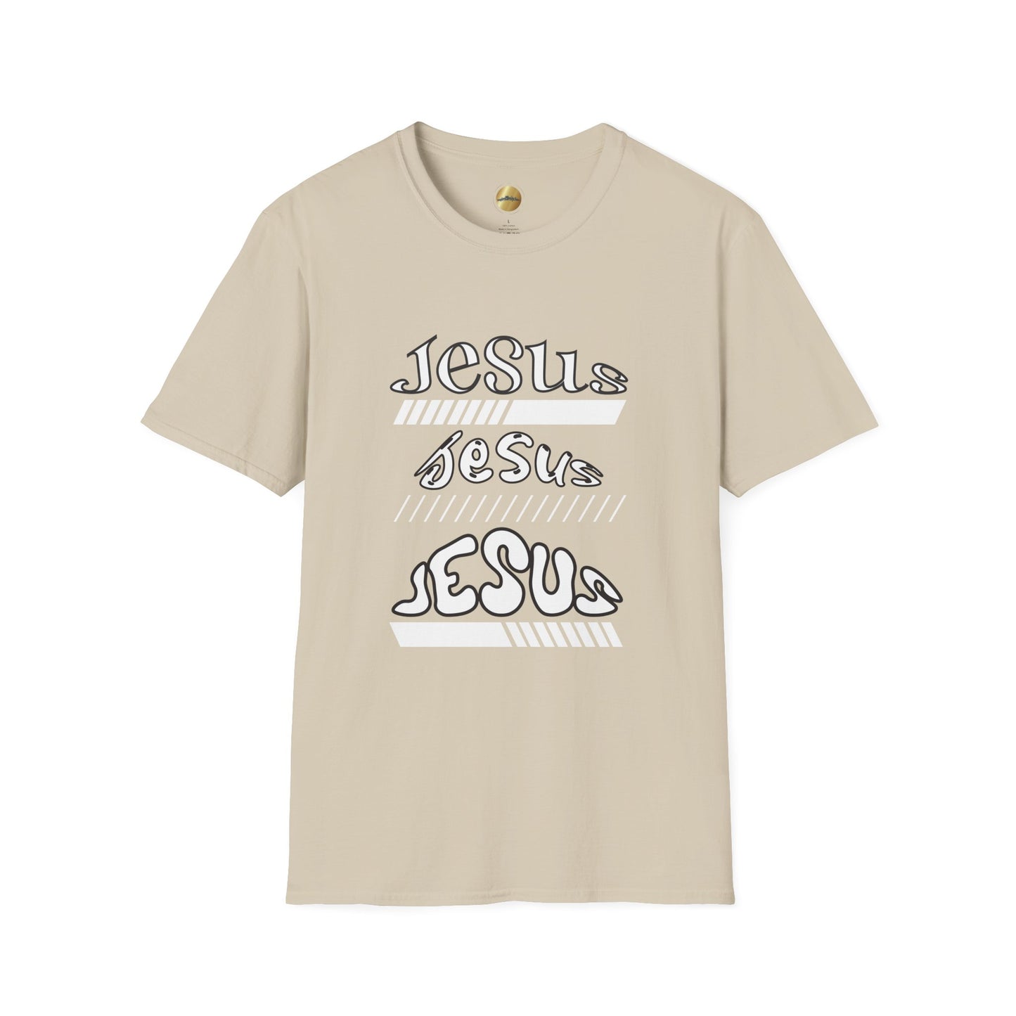 Jesus, Jesus, Jesus - 100% Cotton, Lightweight Fabric, Classic Fit, Crew Neckline