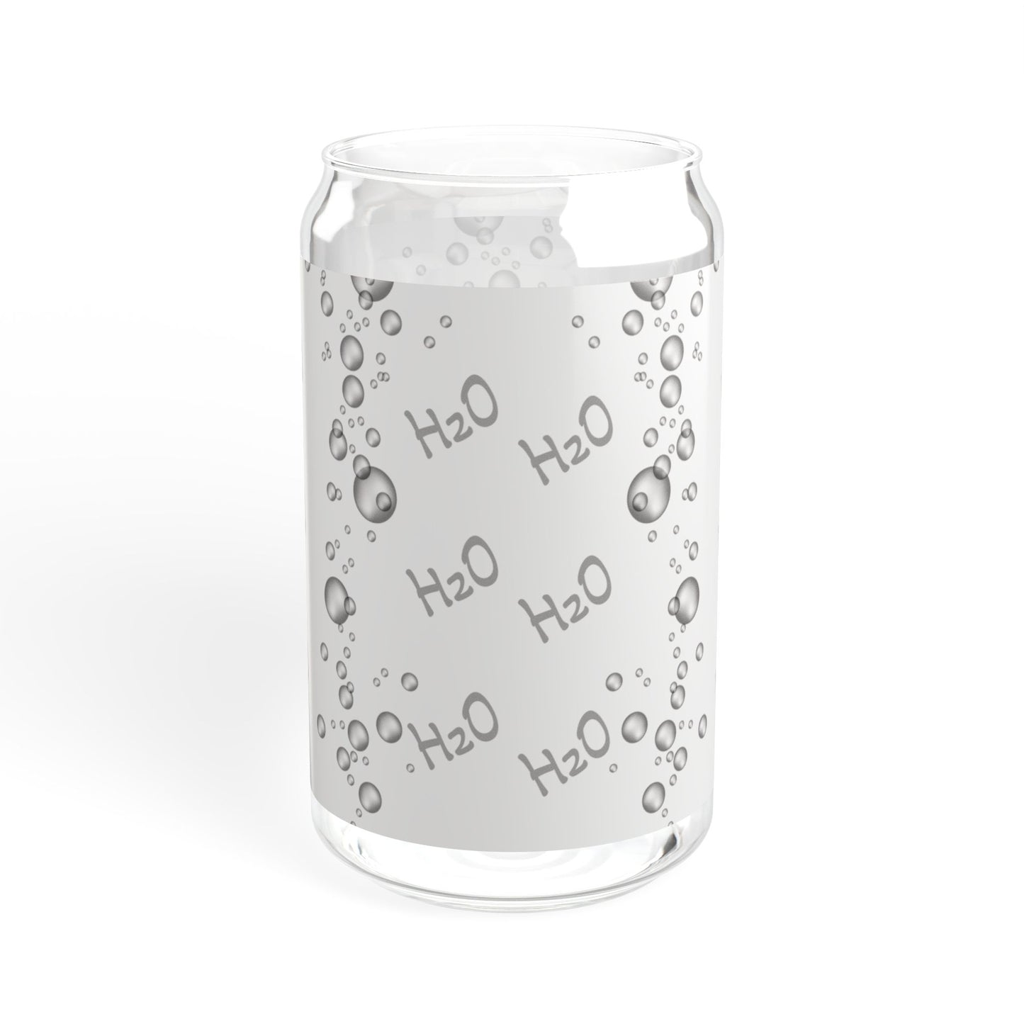 Water Drops, H2O - Sipper Glass - 16oz