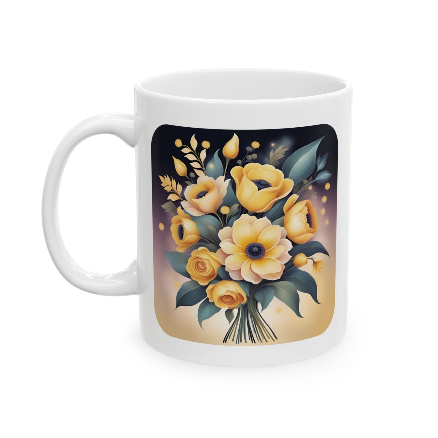 Floral Delight - Ceramic Mug