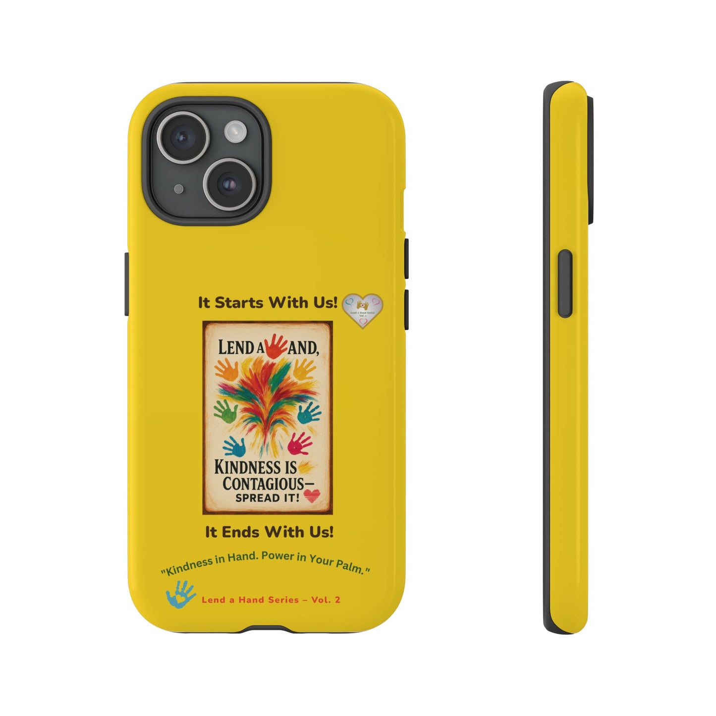 Lend a Hand, Lift a Heart - Phone Case iPhone Vol. 2 | "Kindness in Hand. Power in Your Palm."