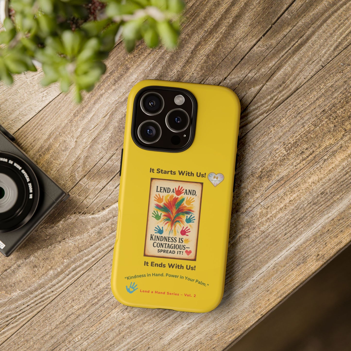Lend a Hand, Lift a Heart - Phone Case iPhone Vol. 2 | "Kindness in Hand. Power in Your Palm."